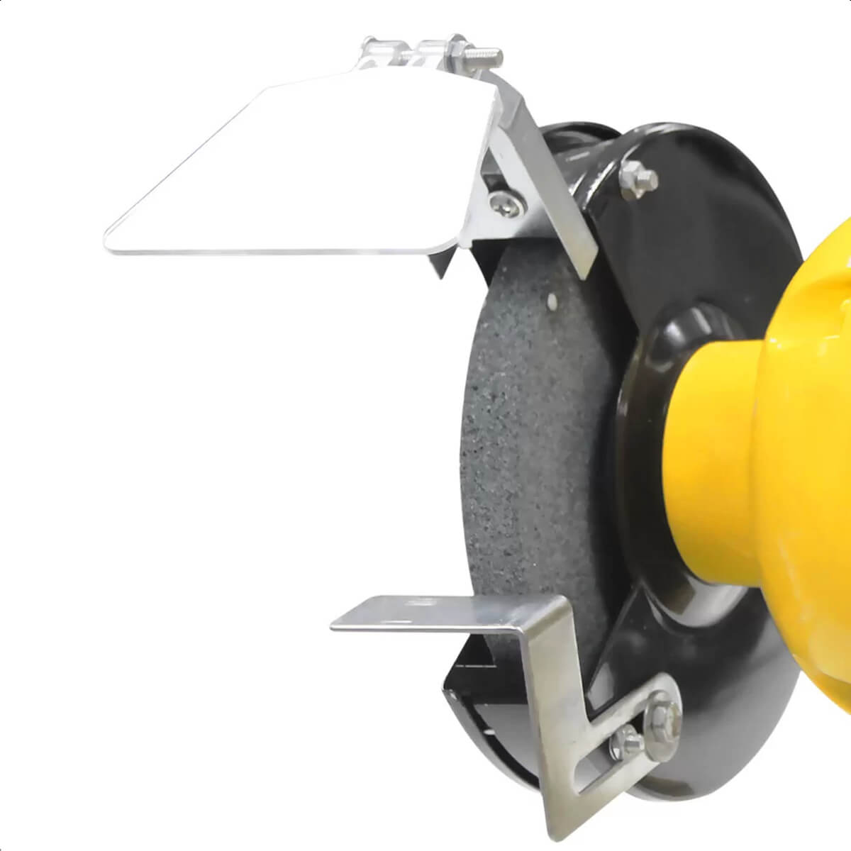 Moto Esmeril de Bancada Bivolt Hammer 360W 6Pol Base de Apoio Tampas de Segurança Interruptor de Acionamento GYME3600