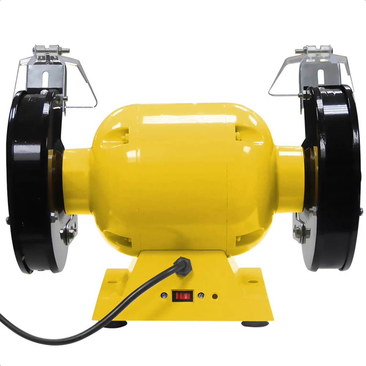 Moto Esmeril de Bancada Bivolt Hammer 360W 6Pol Base de Apoio Tampas de Segurança Interruptor de Acionamento GYME3600