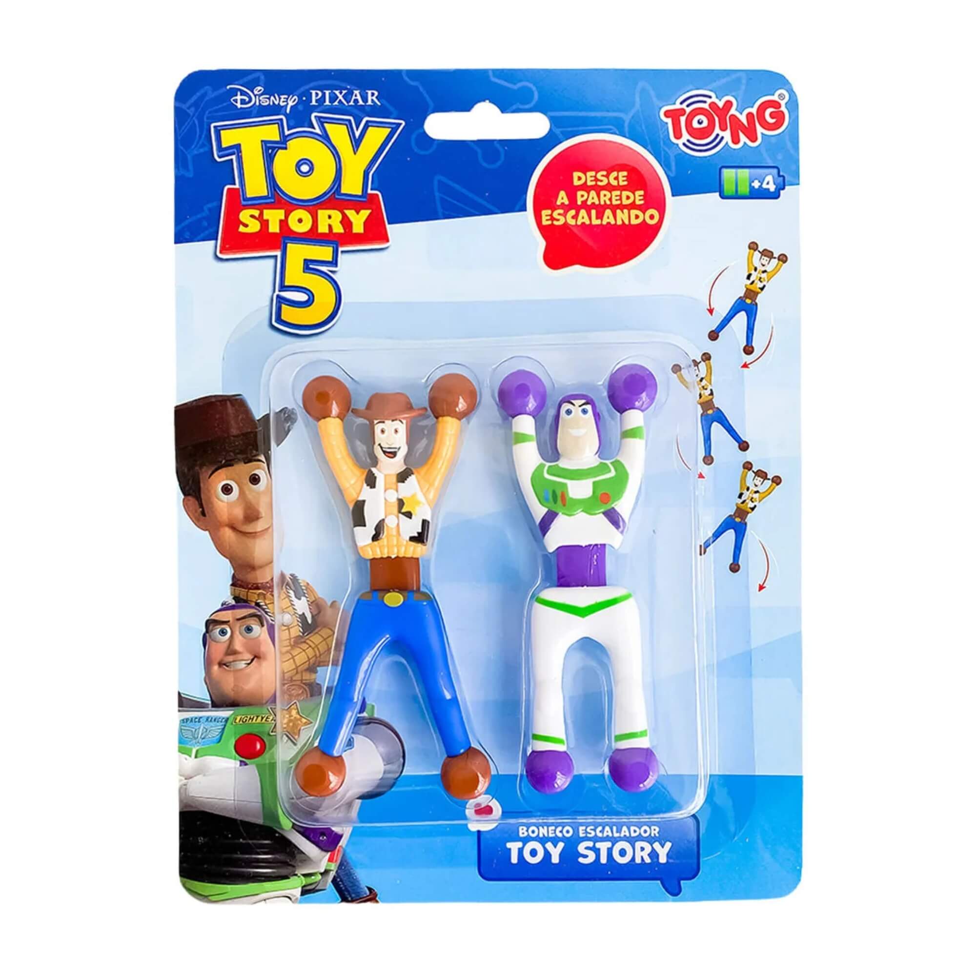 Bonecos Escaladores Buzz e Woody Toy Story 5 Toyng - 060224