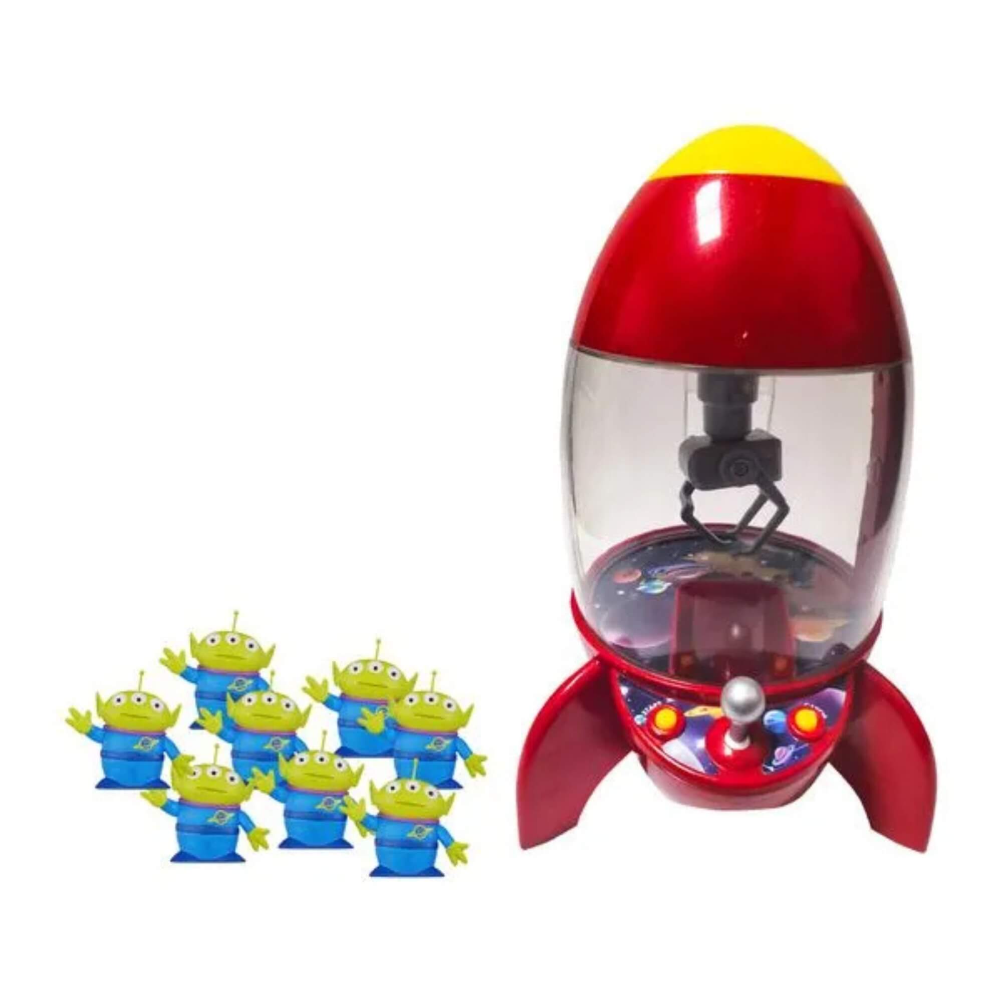 Máquina Foguete c/ Garra Pega Aliens Disney Toy Story 5 Toyng - 061390