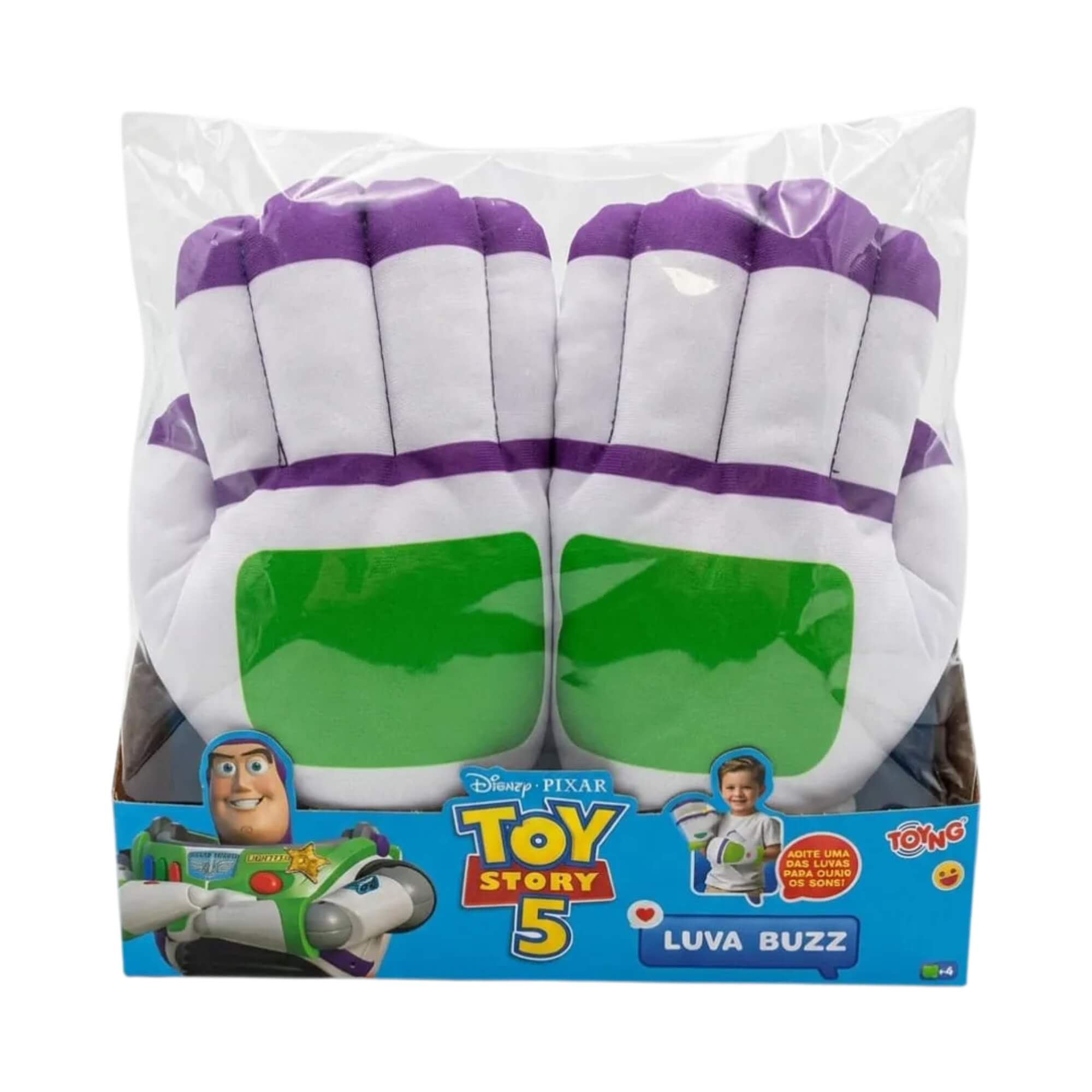 Luva Buzz Lightyear c/ Som Disney Toy Story 5 Toyng - 061401