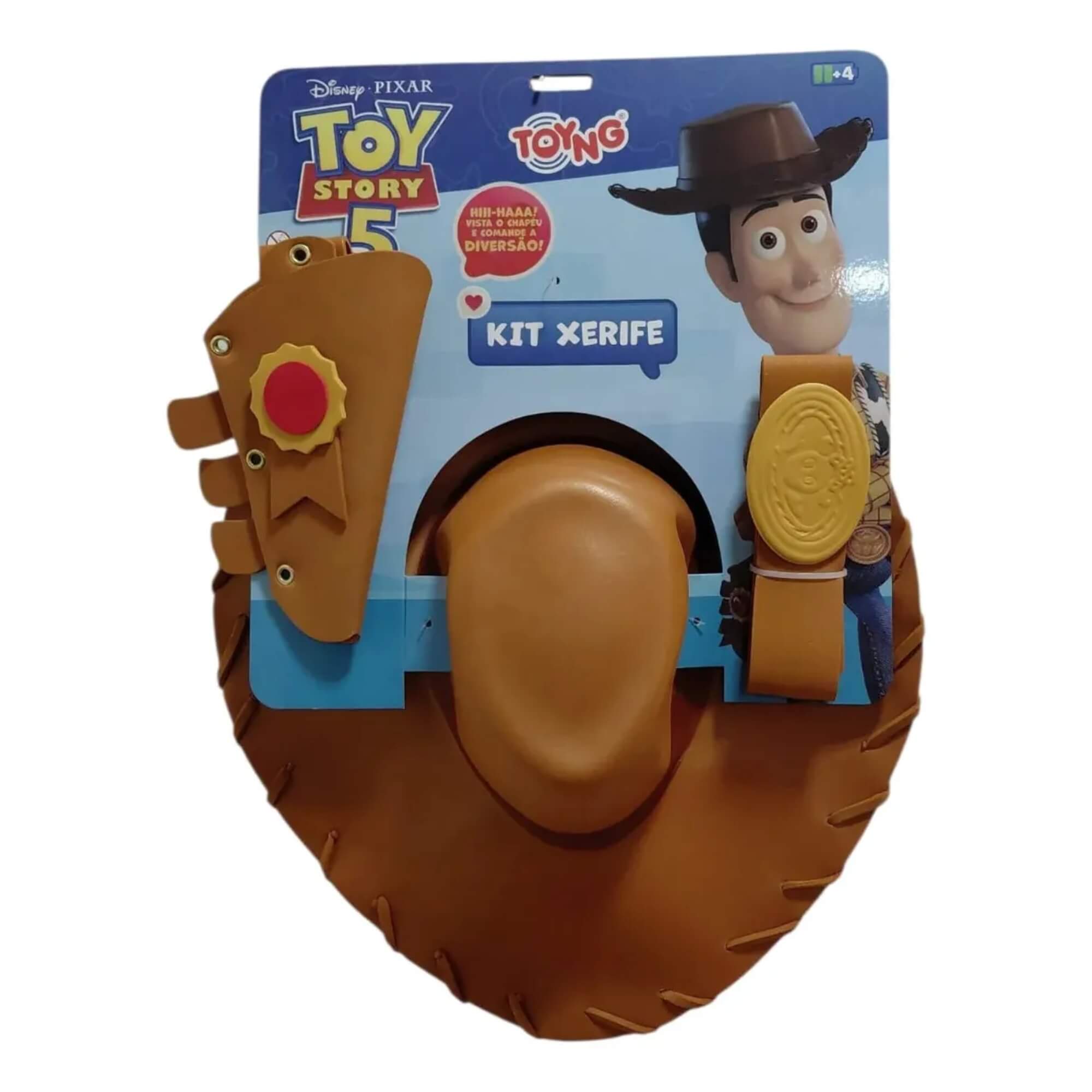 Kit Xerife Acessórios Woody Disney Toy Story 5 Toyng - 061544