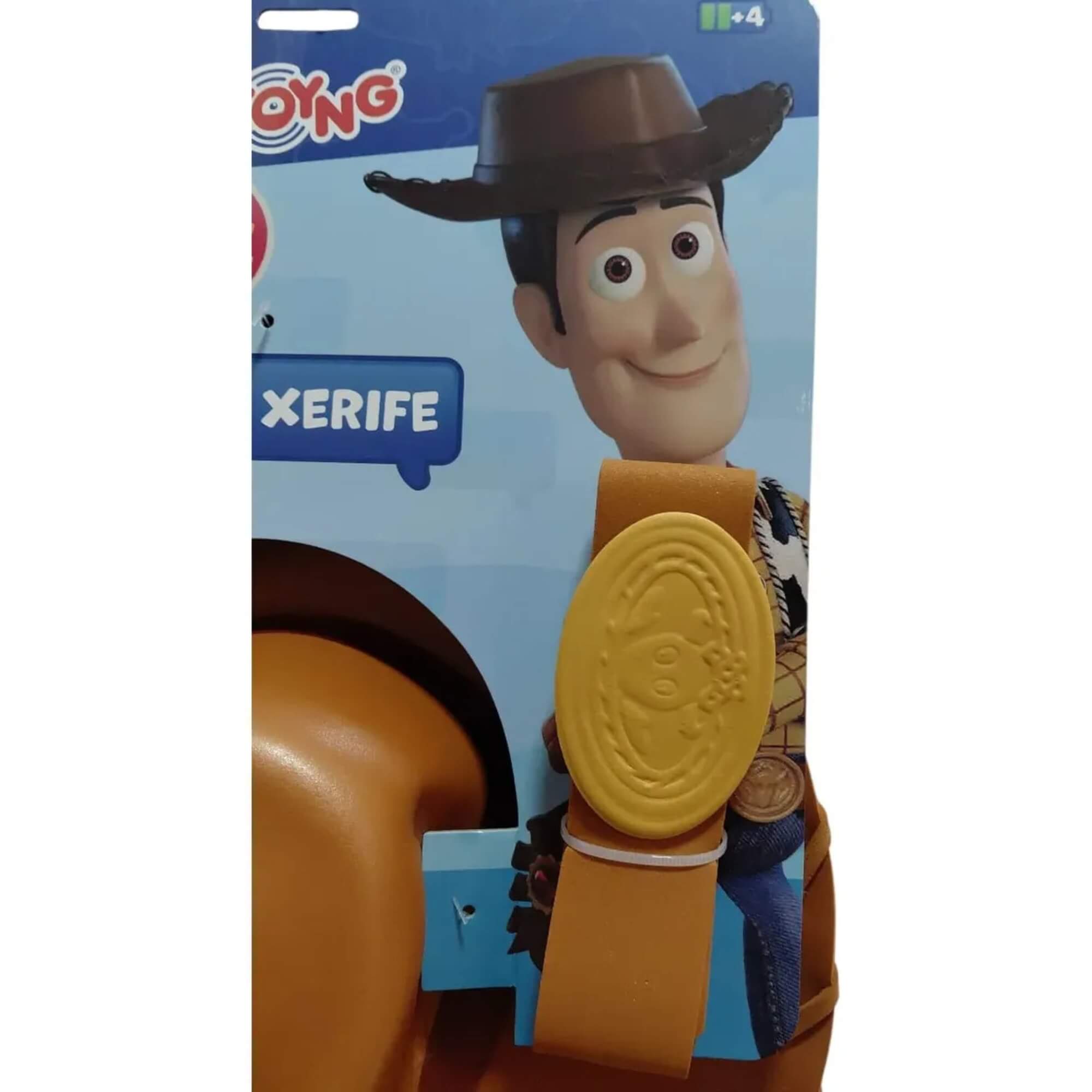 Kit Xerife Acessórios Woody Disney Toy Story 5 Toyng - 061544