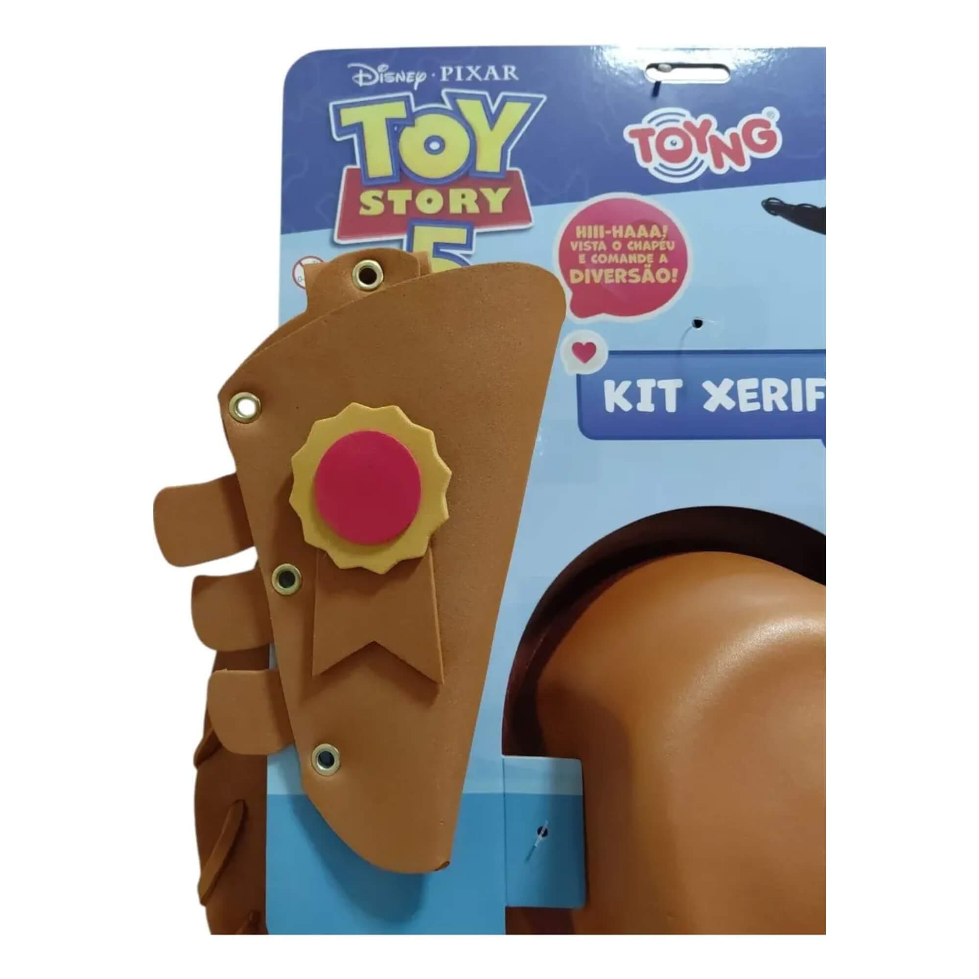 Kit Xerife Acessórios Woody Disney Toy Story 5 Toyng - 061544