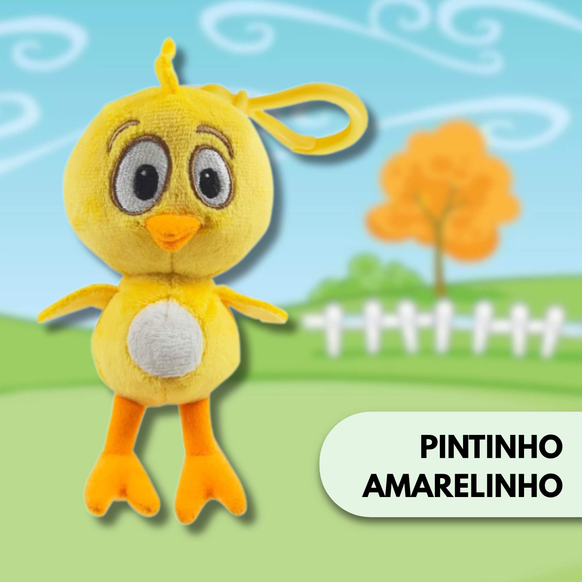 Chaveiro Clip On Personagens Galinha Pintadinha Sortido e Unitário Toyng - 065581