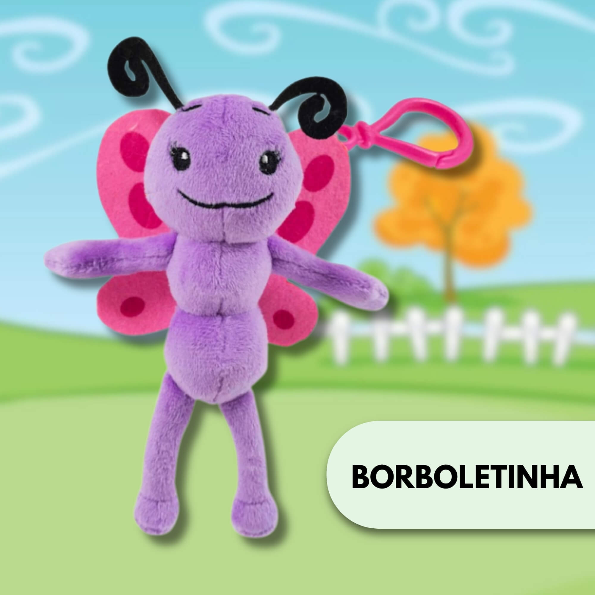 Chaveiro Clip On Personagens Galinha Pintadinha Sortido e Unitário Toyng - 065581