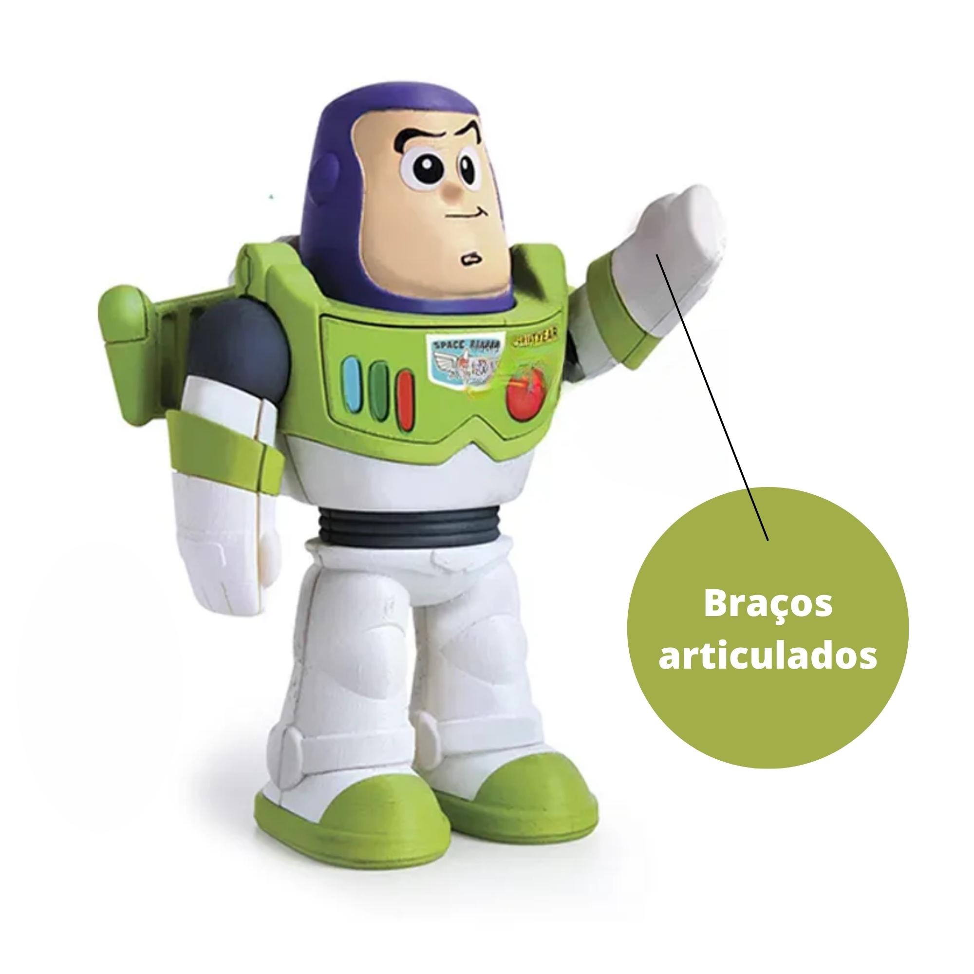 COMP Kit 3 Bonecos Toy Story Disney Woody Buzz Lightyear E Jessie Com Som