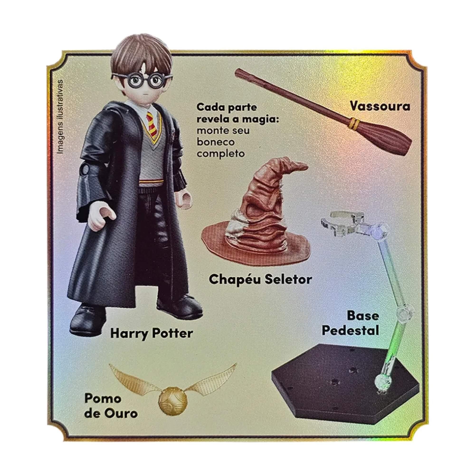 Boneco Harry Potter Masterpiece Articulado Colecionável Lider - 3822
