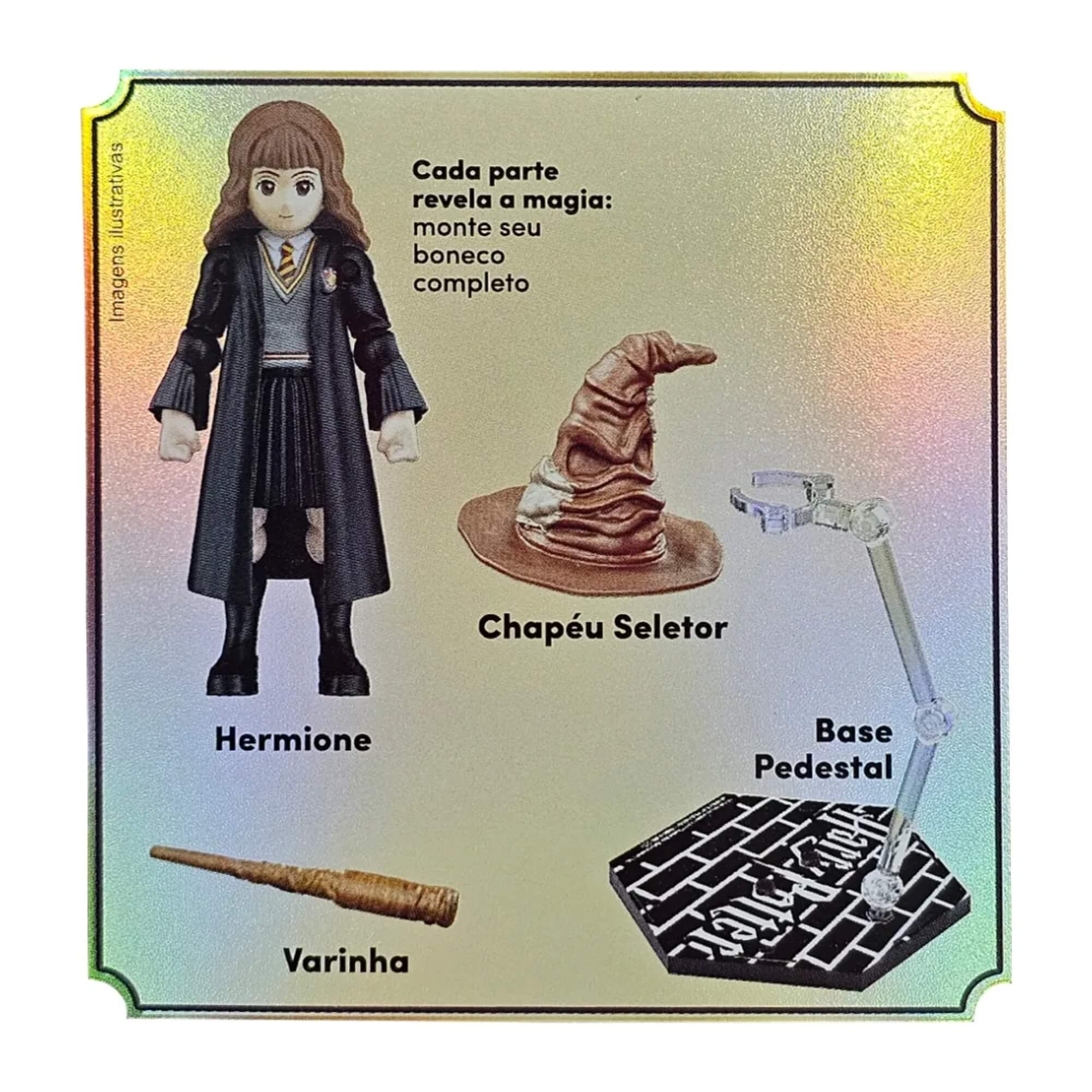 Boneca Hermione Harry Potter Masterpiece Articulada Lider - 3823