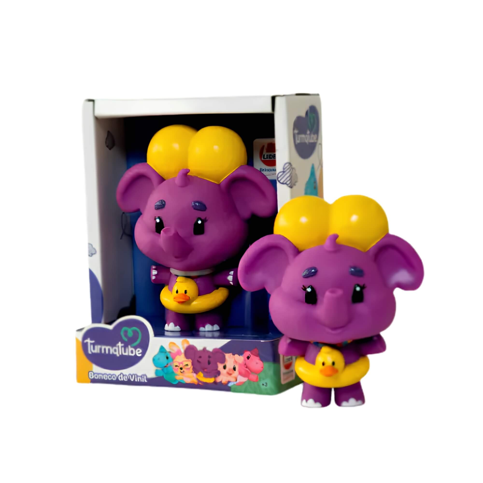 Boneco Valentina Turmatube Vinil Articulado +3 Anos Lider - 3893