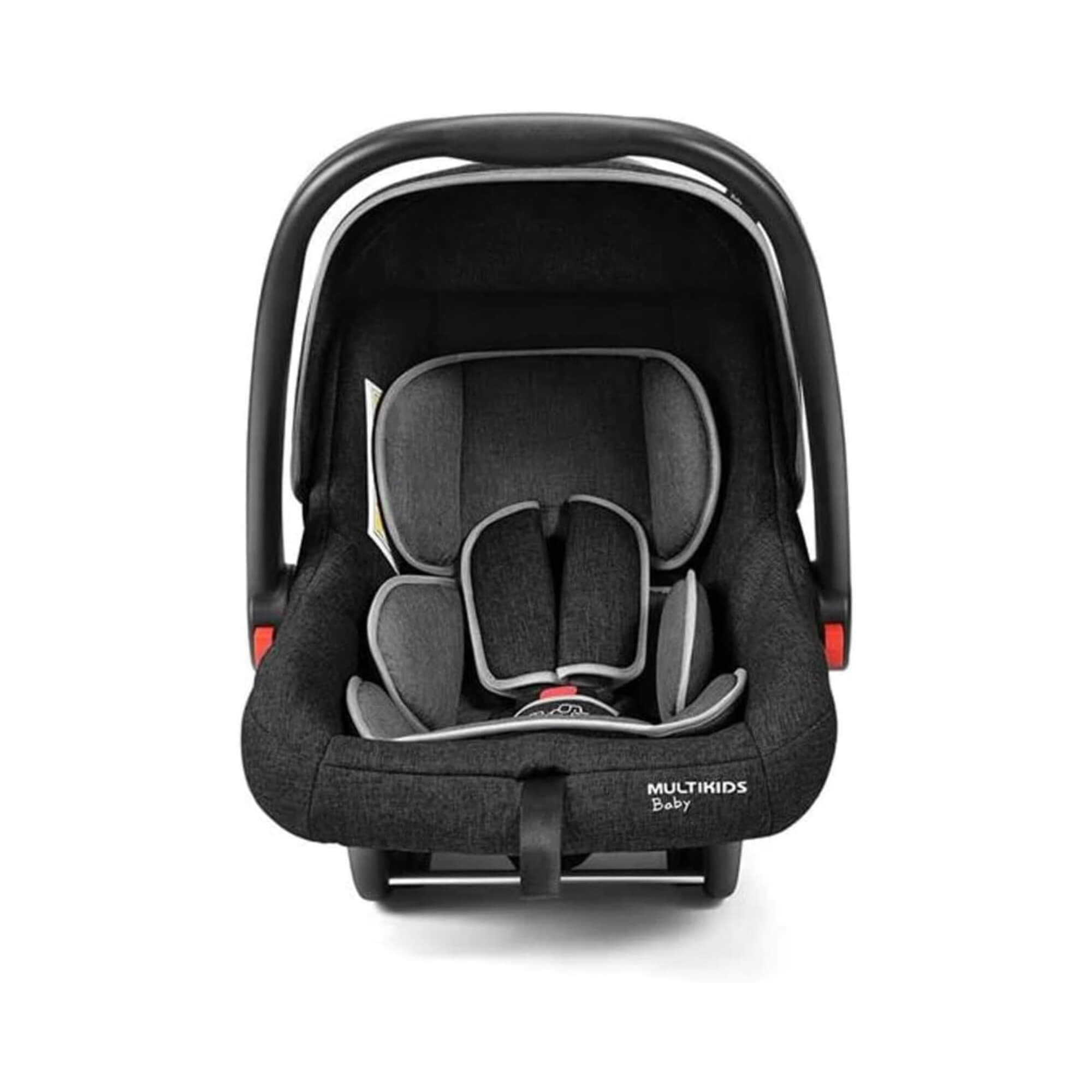 Bebê Conforto Rest Retrátil Preto e Cinza 0-13Kg Multikids - BB406