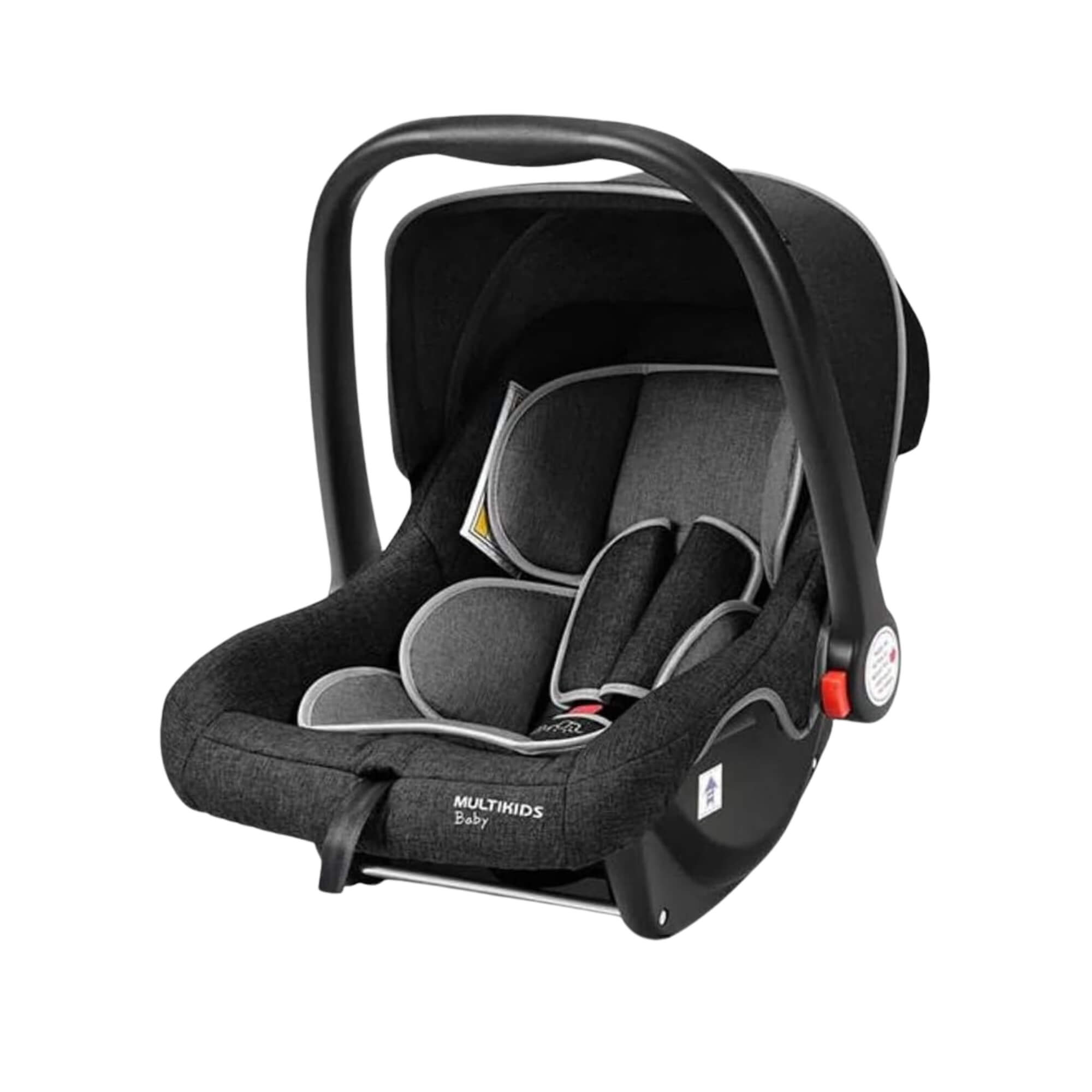 Bebê Conforto Rest Retrátil Preto e Cinza 0-13Kg Multikids - BB406