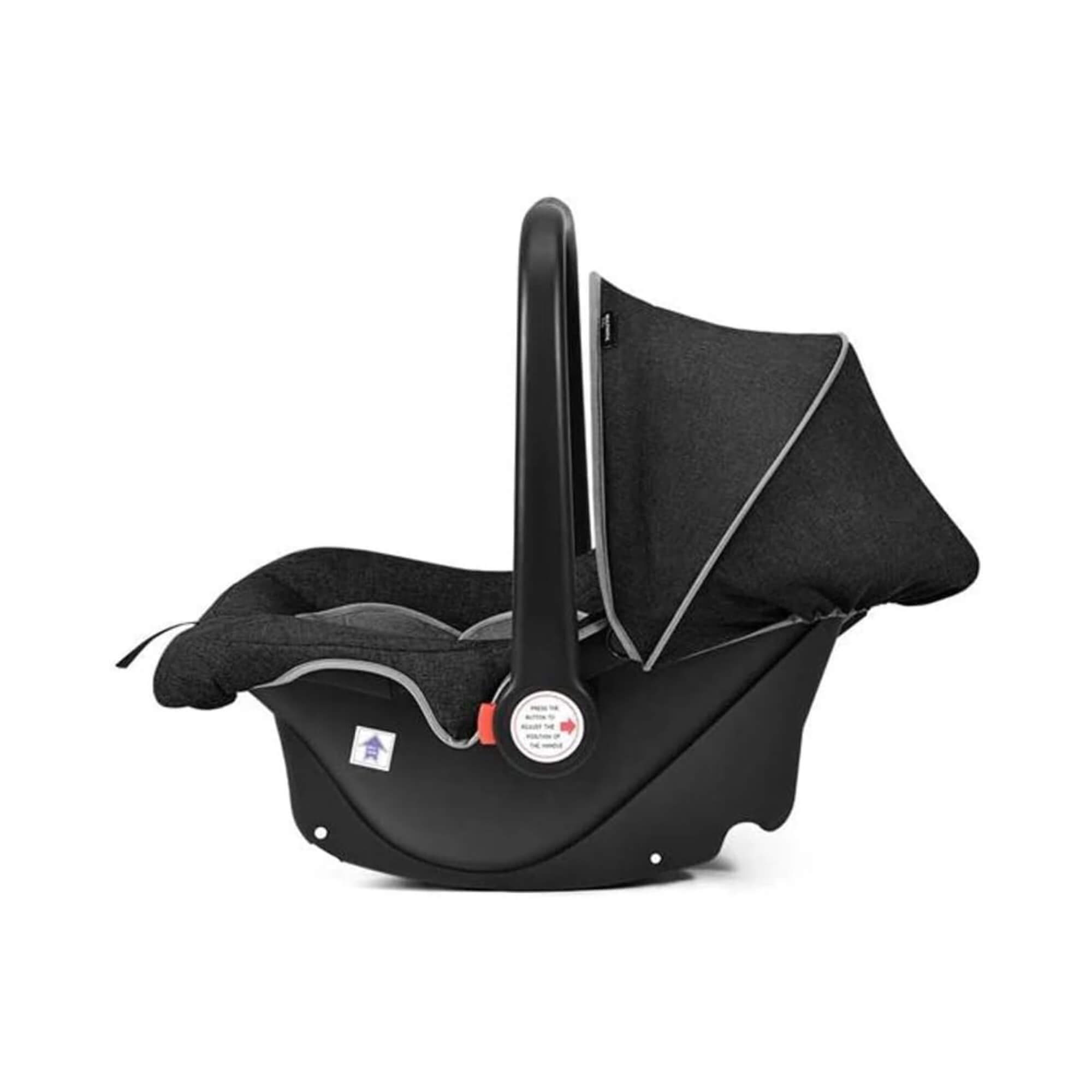 Bebê Conforto Rest Retrátil Preto e Cinza 0-13Kg Multikids - BB406