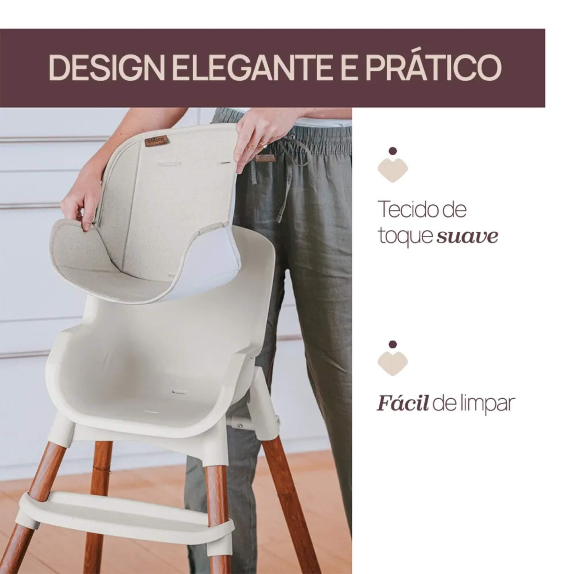 Cadeira de Alimentação 0-40Kg Zest Plus Cinza Chicco - 8087152800000