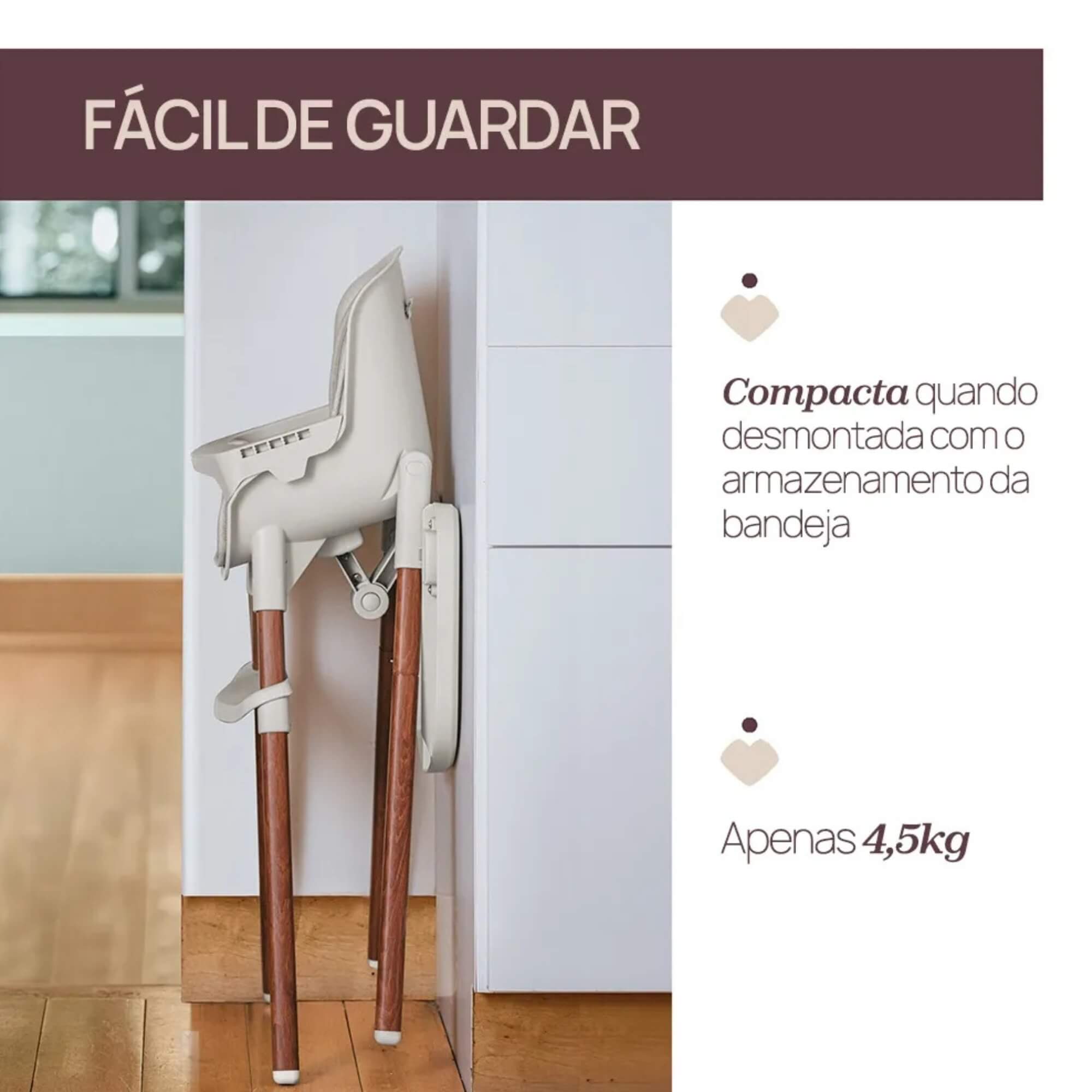 Cadeira de Alimentação 0-40Kg Zest Plus Cinza Chicco - 8087152800000