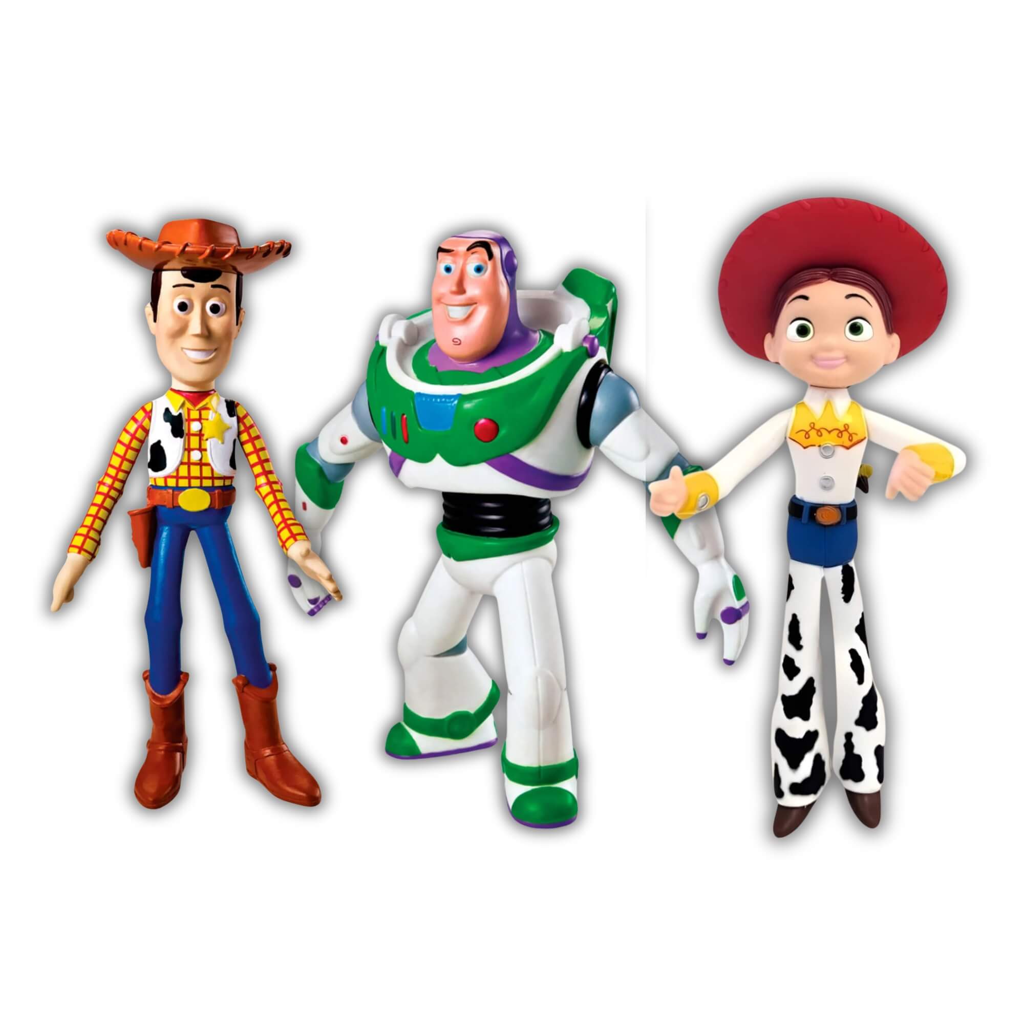VAR Boneco Toy Story Articulado - Woody, Buzz ou Jessie Lider (Escolha o Personagem)