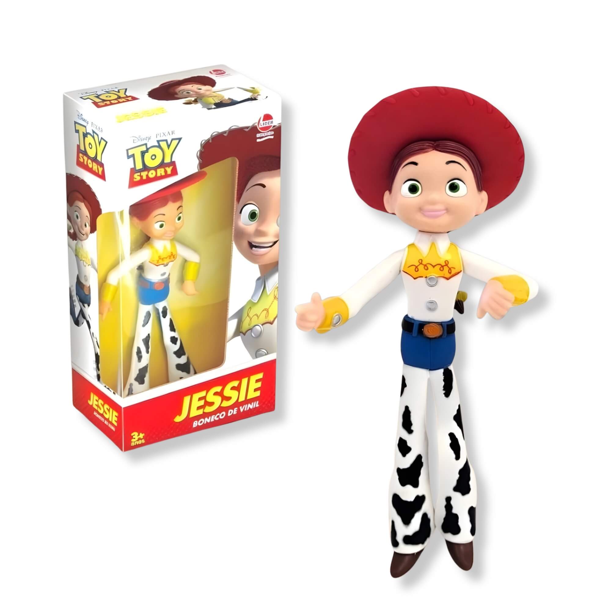 VAR Boneco Toy Story Articulado - Woody, Buzz ou Jessie Lider (Escolha o Personagem)