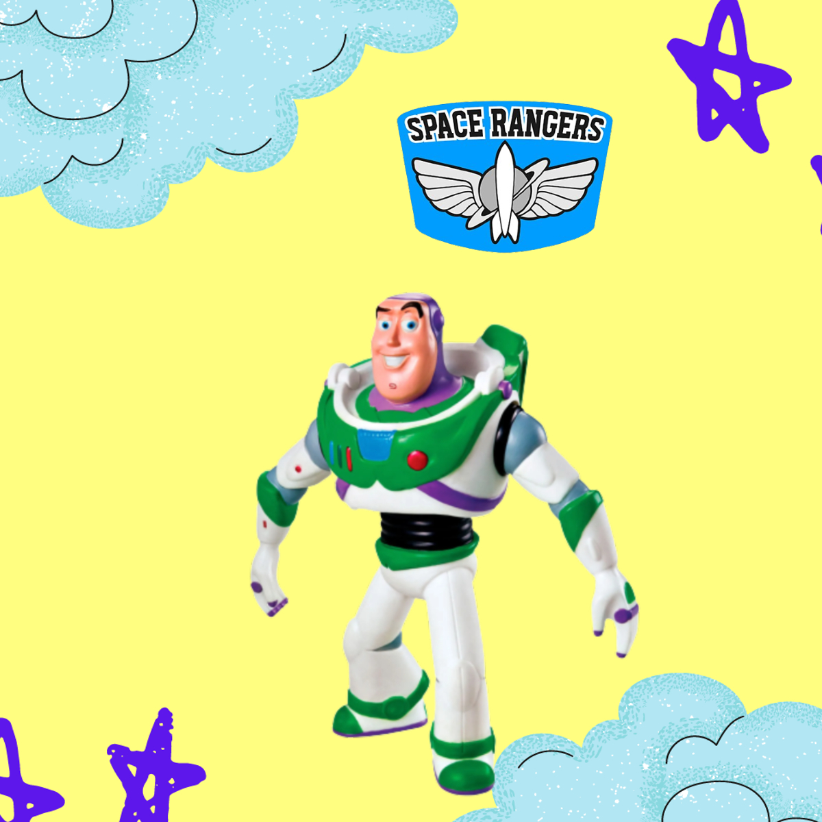 VAR Boneco Toy Story Articulado - Woody, Buzz ou Jessie Lider (Escolha o Personagem) Personagem:Buzz