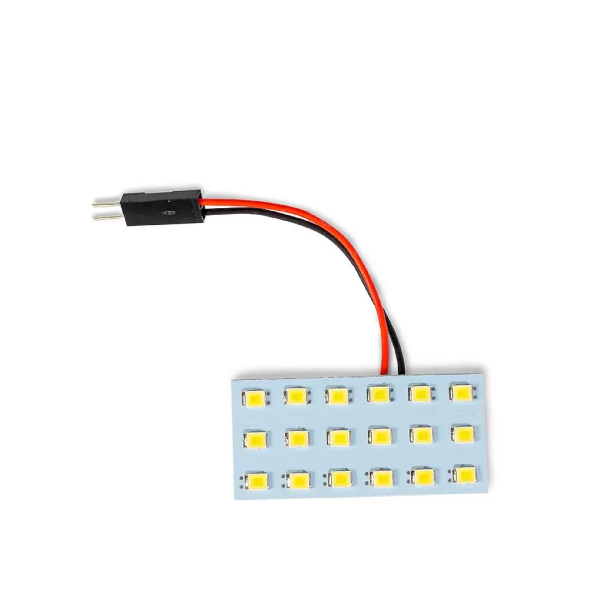 COMP kit 10 Lâmpadas LED Placa Torpedo F-3528-18SMD com 2 Conectores Tarponn - TP-5018