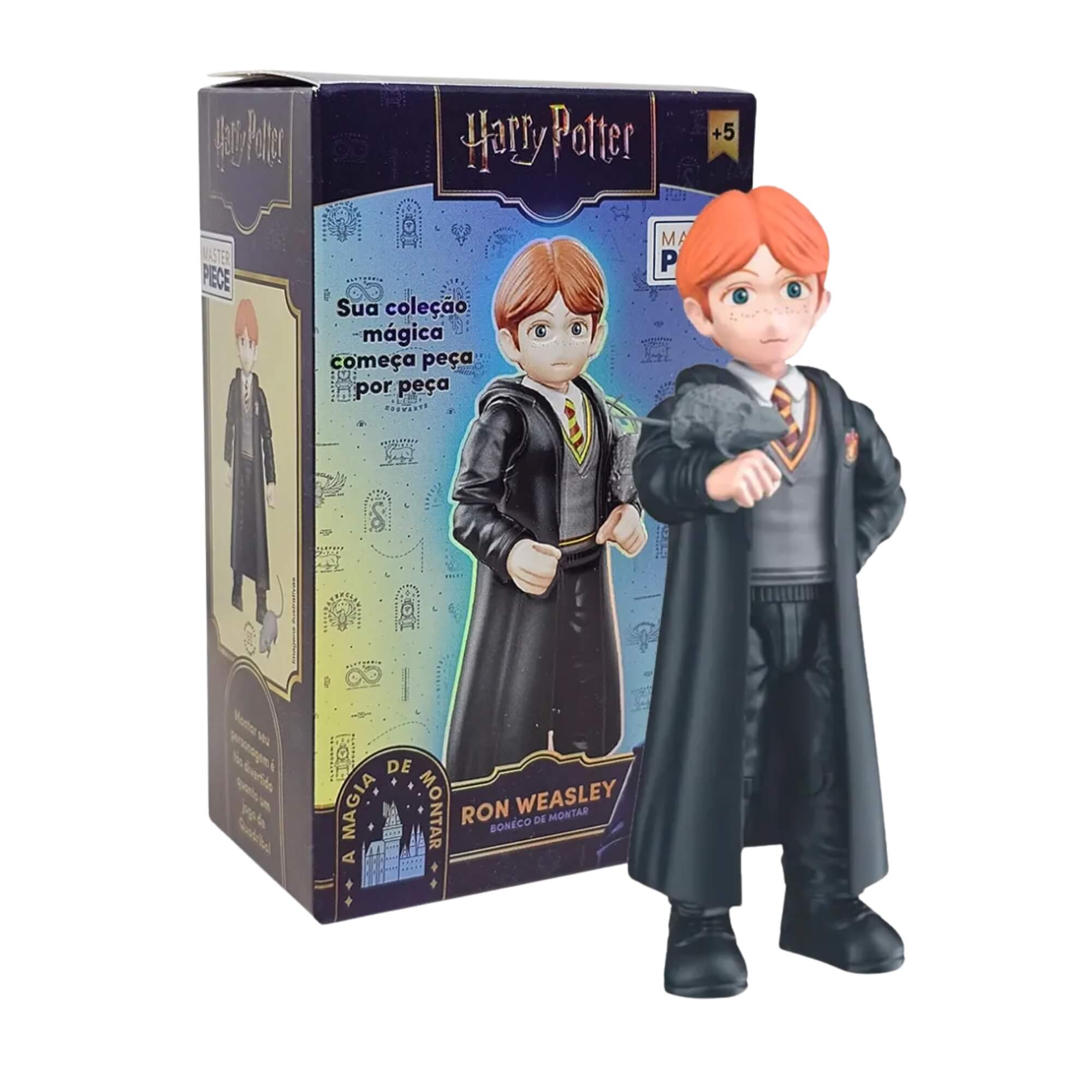 COMP Kit Bonecos Harry Potter Masterpiece para Universo Mágico - Hermione, Harry e Ron