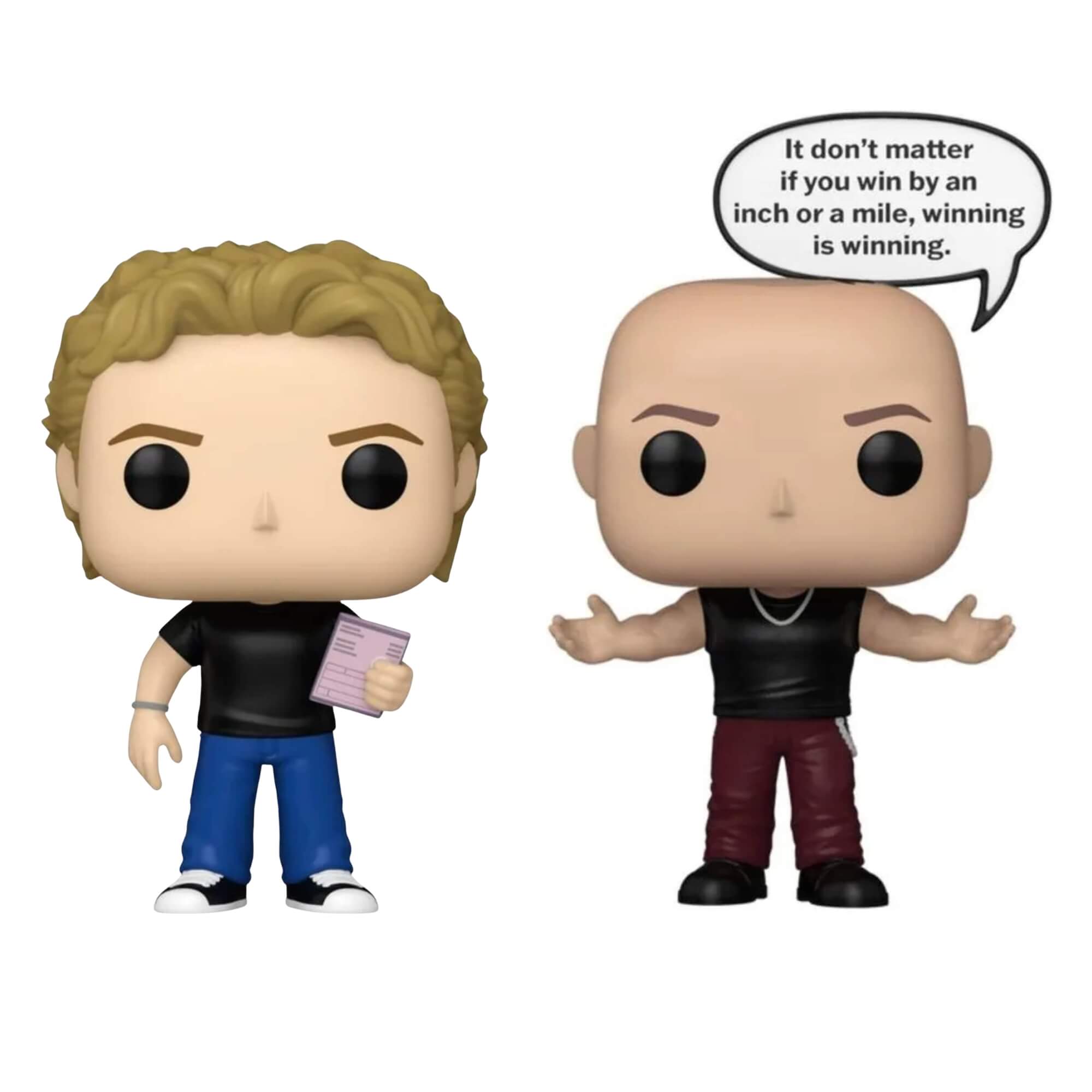 COMP Kit Funko Pop! Velozes e Furiosos - Brian e Toretto