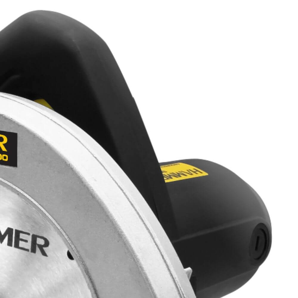 Serra Circular Hammer 100% Rolamentada 1100w Preto GYSC1100_110 - 127V