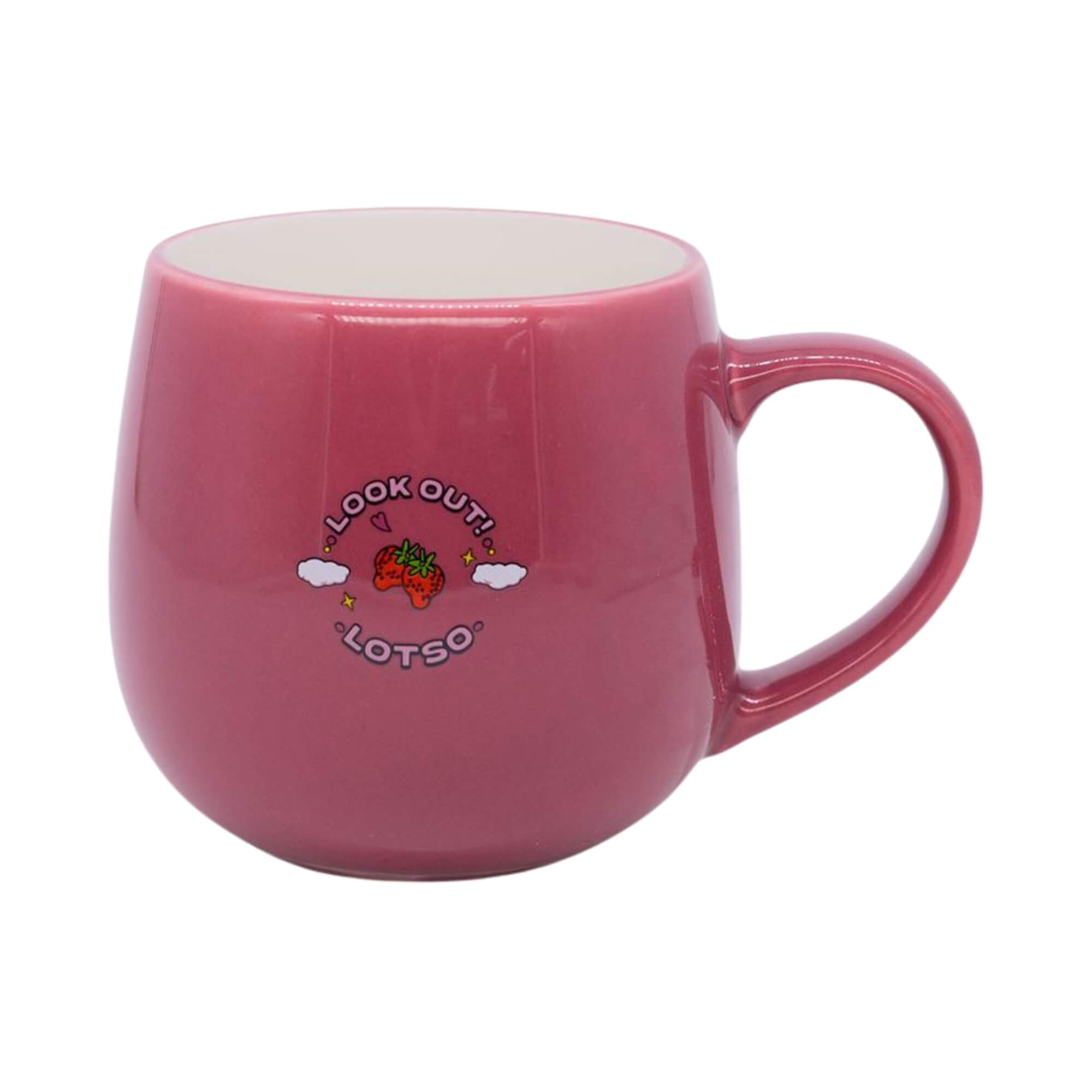 Caneca Maggie 400ml Lotso Strawberry Zona Criativa - 10026767