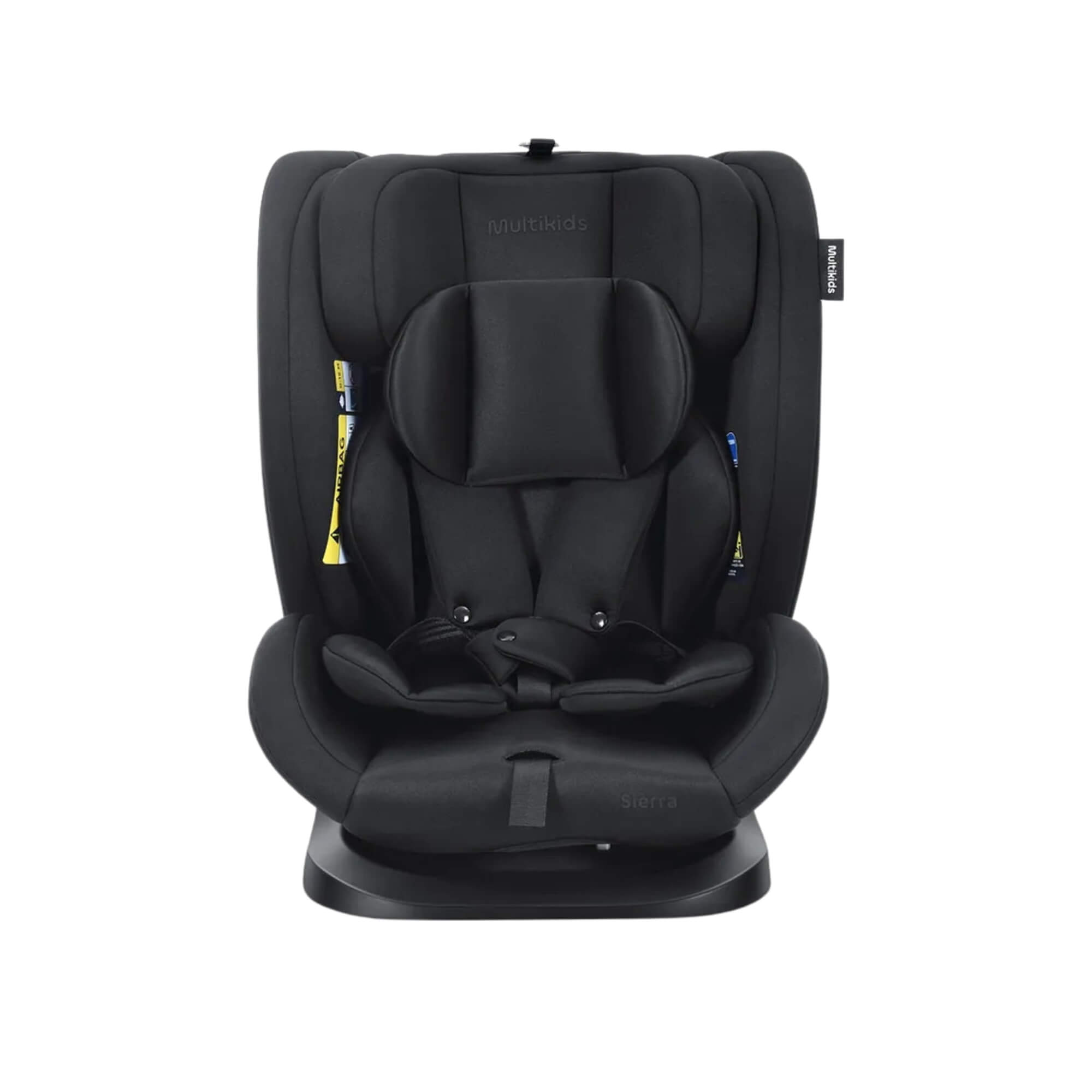 Cadeirinha Infantil para Carro Sierra 40-150cm cor Preto Multikids - BB711