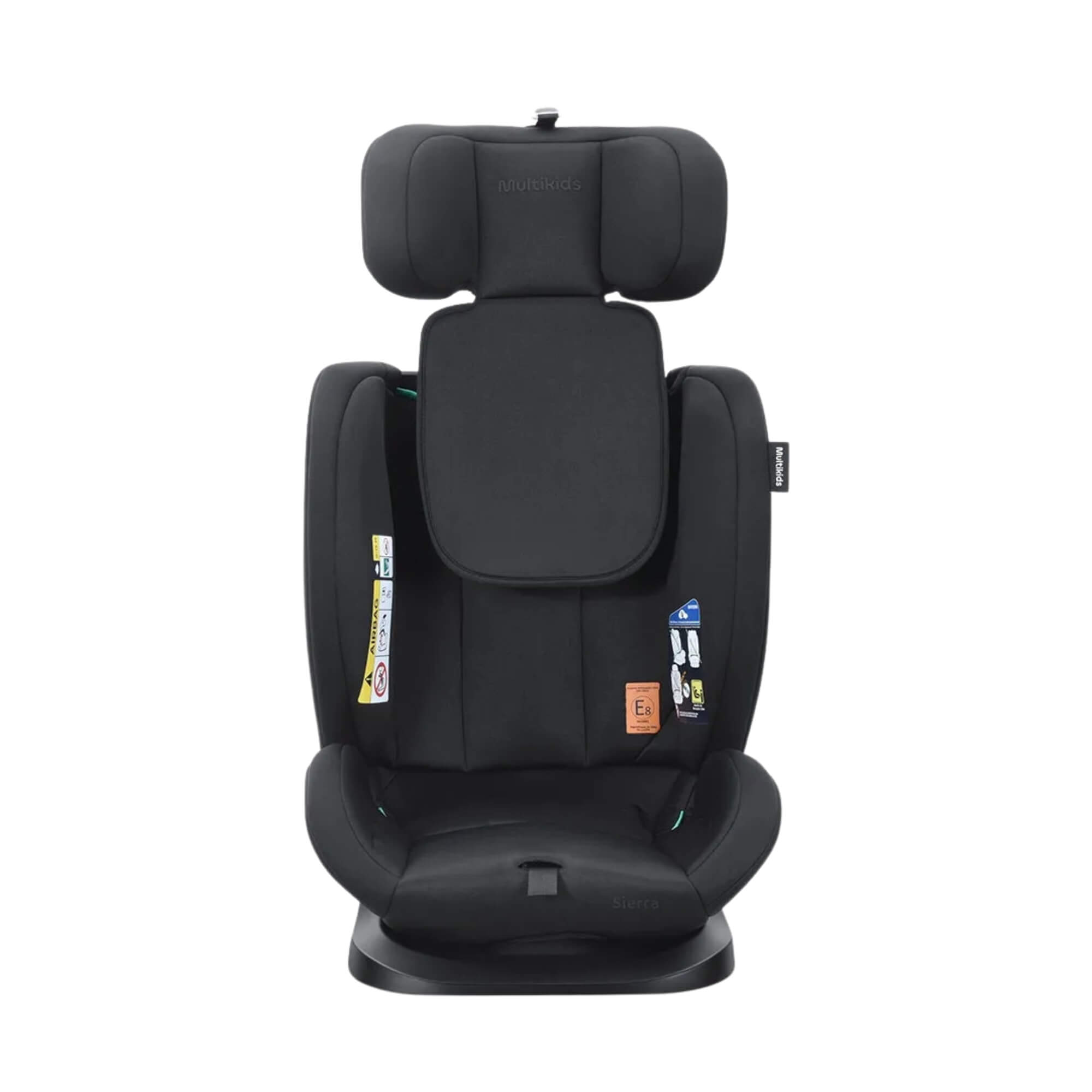 Cadeirinha Infantil para Carro Sierra 40-150cm cor Preto Multikids - BB711