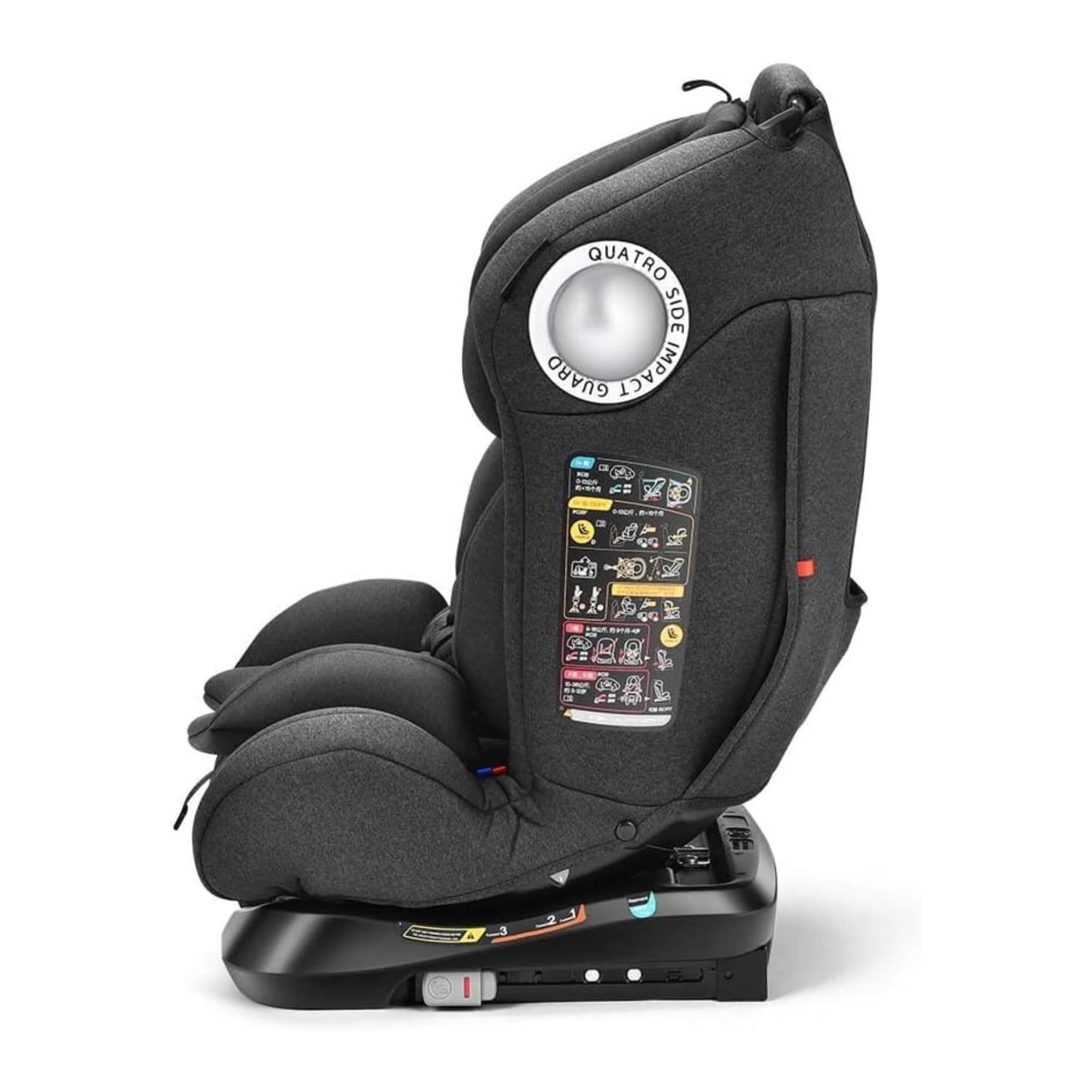 Cadeira para Auto Smart 360 Isofix cor Preta Litet - BB763