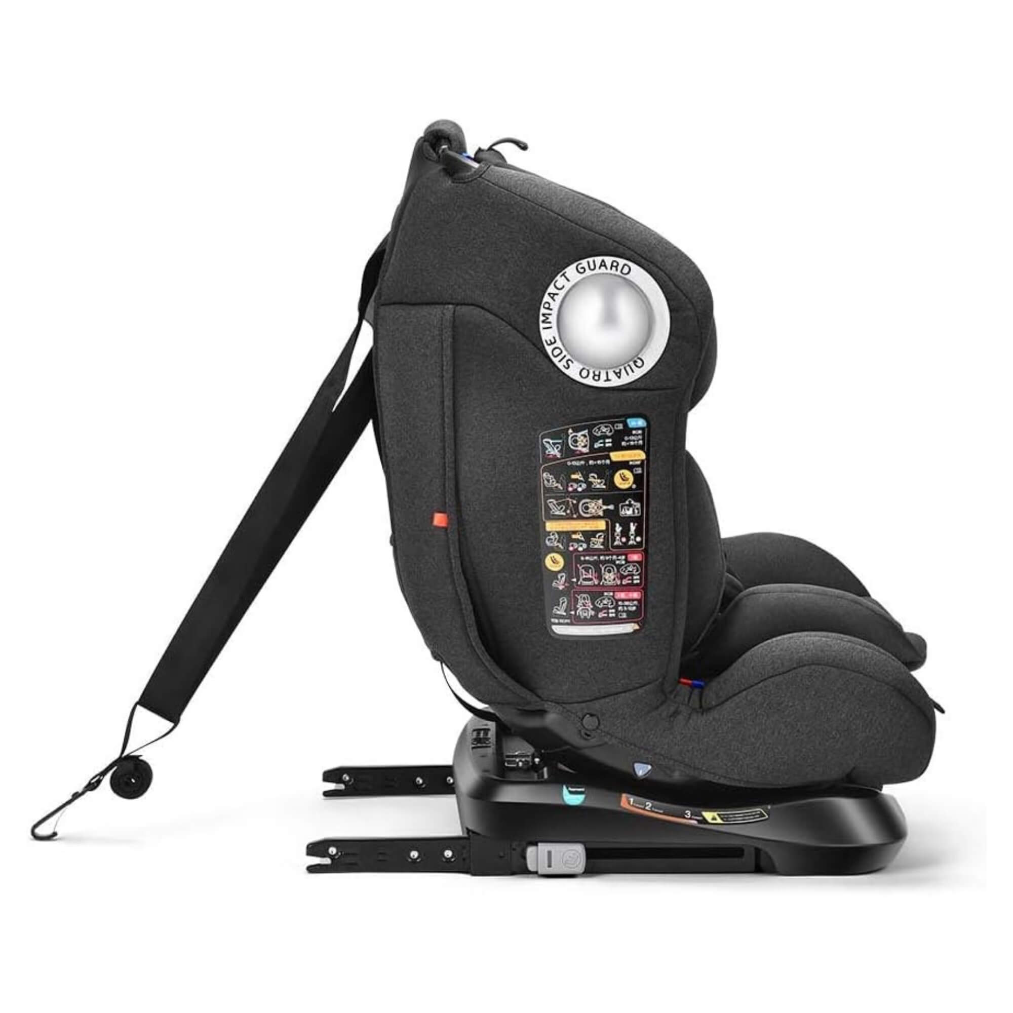 Cadeira para Auto Smart 360 Isofix cor Preta Litet - BB763