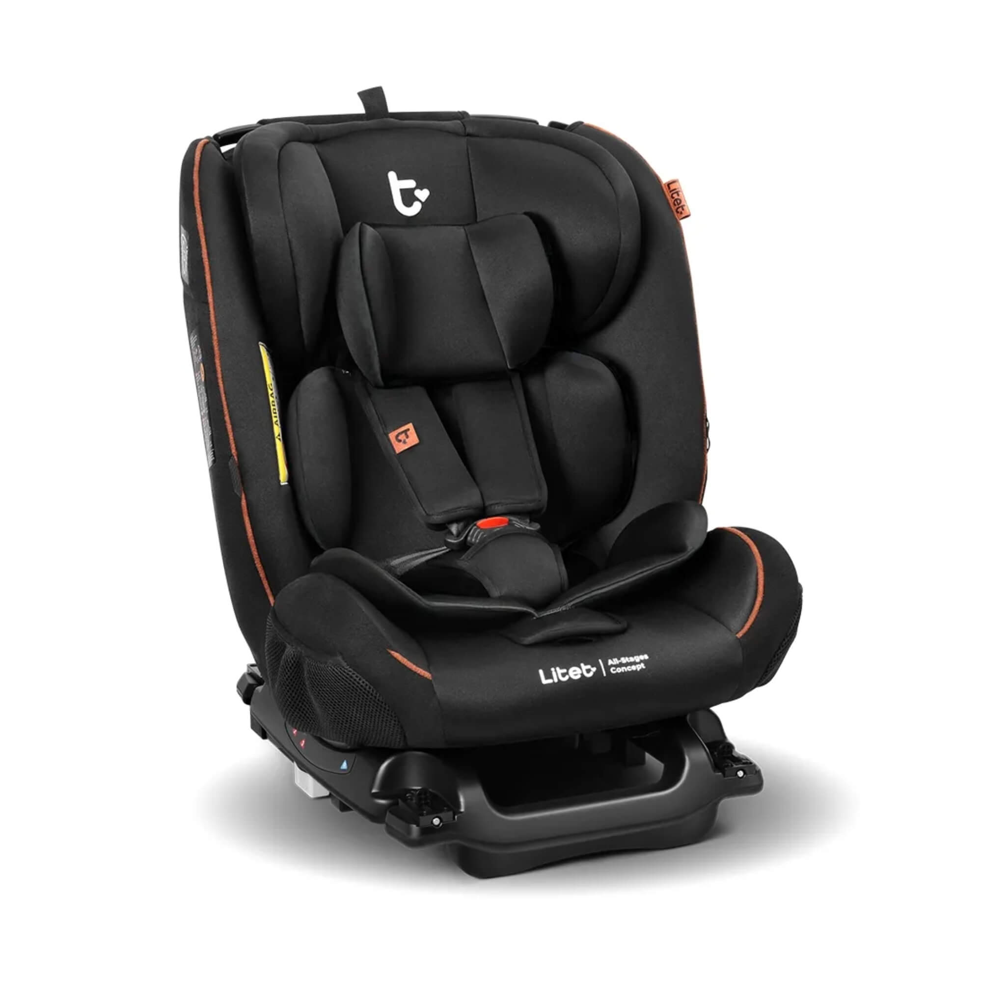Cadeirinha Infantil para carro 0-36 kg Isofix All Stages Concept Preta Litet - BB485