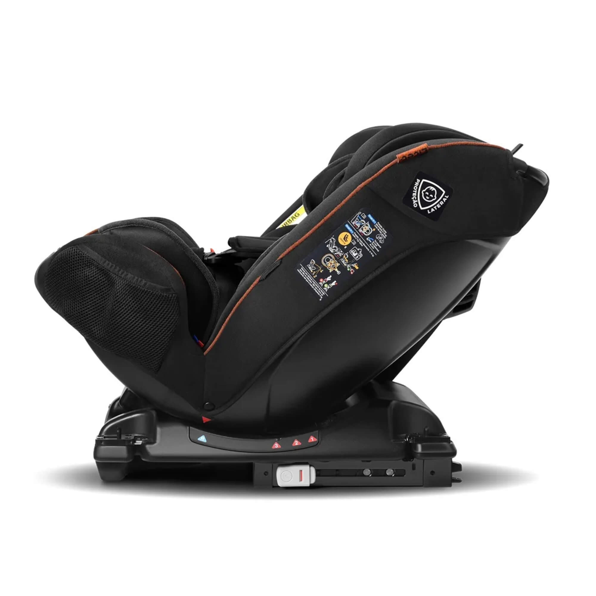 Cadeirinha Infantil para carro 0-36 kg Isofix All Stages Concept Preta Litet - BB485