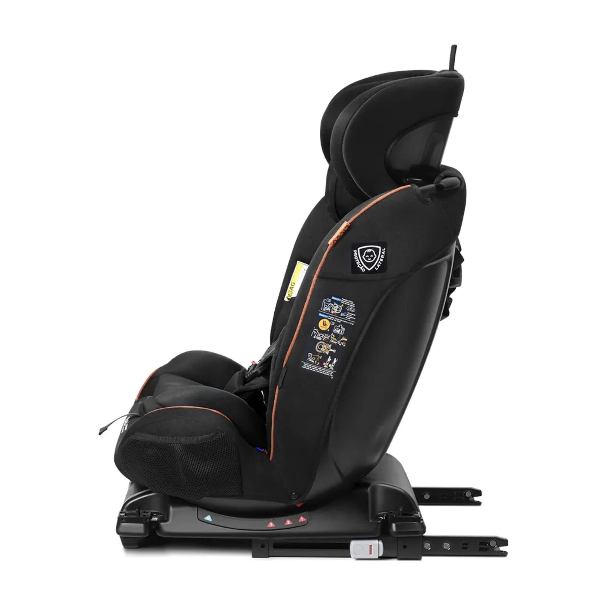 Cadeirinha Infantil para carro 0-36 kg Isofix All Stages Concept Preta Litet - BB485