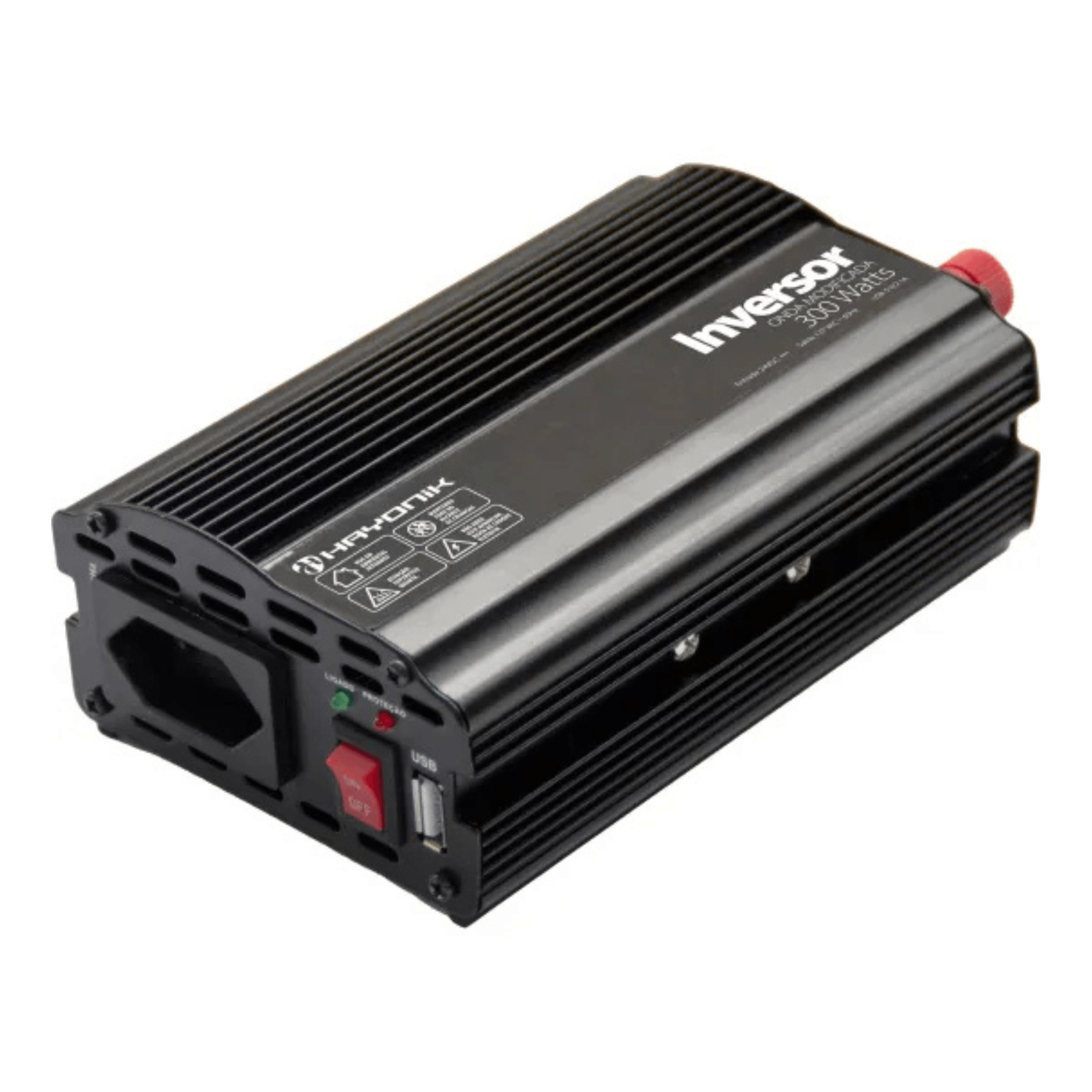 Inversor Automotivo MSW2103 Onda Modificada 300W 24V/127V Hayonik - 0000084825