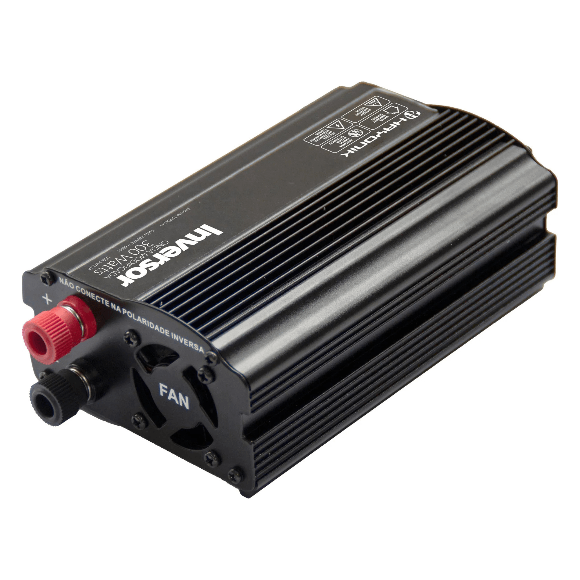 Inversor Automotivo MSW1203 Onda Modificada 300W 12V/220V Hayonik - 0000084824