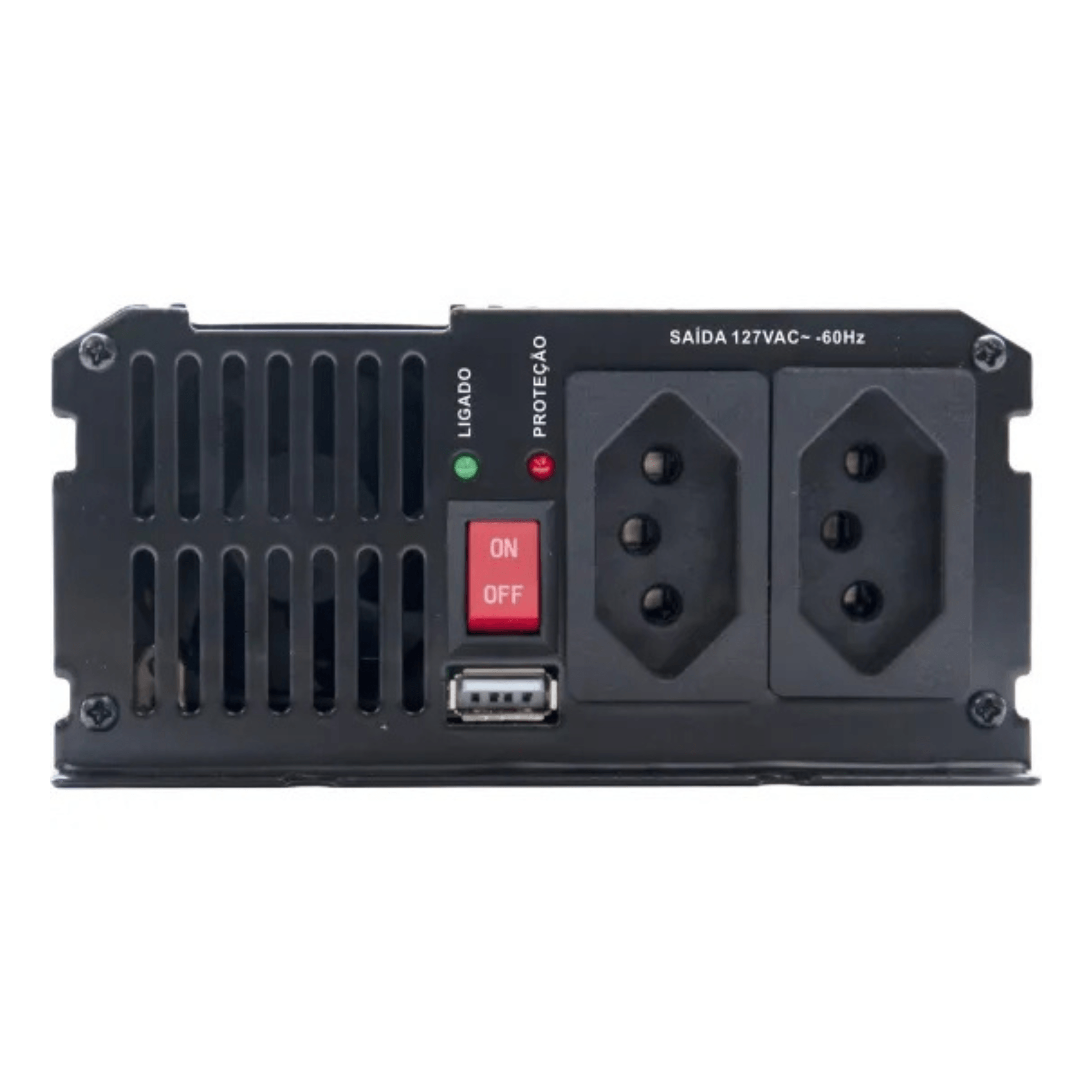 Inversor Automotivo MSW2115 Onda Modificada 1500W 24V/127V Hayonik - 0000084822