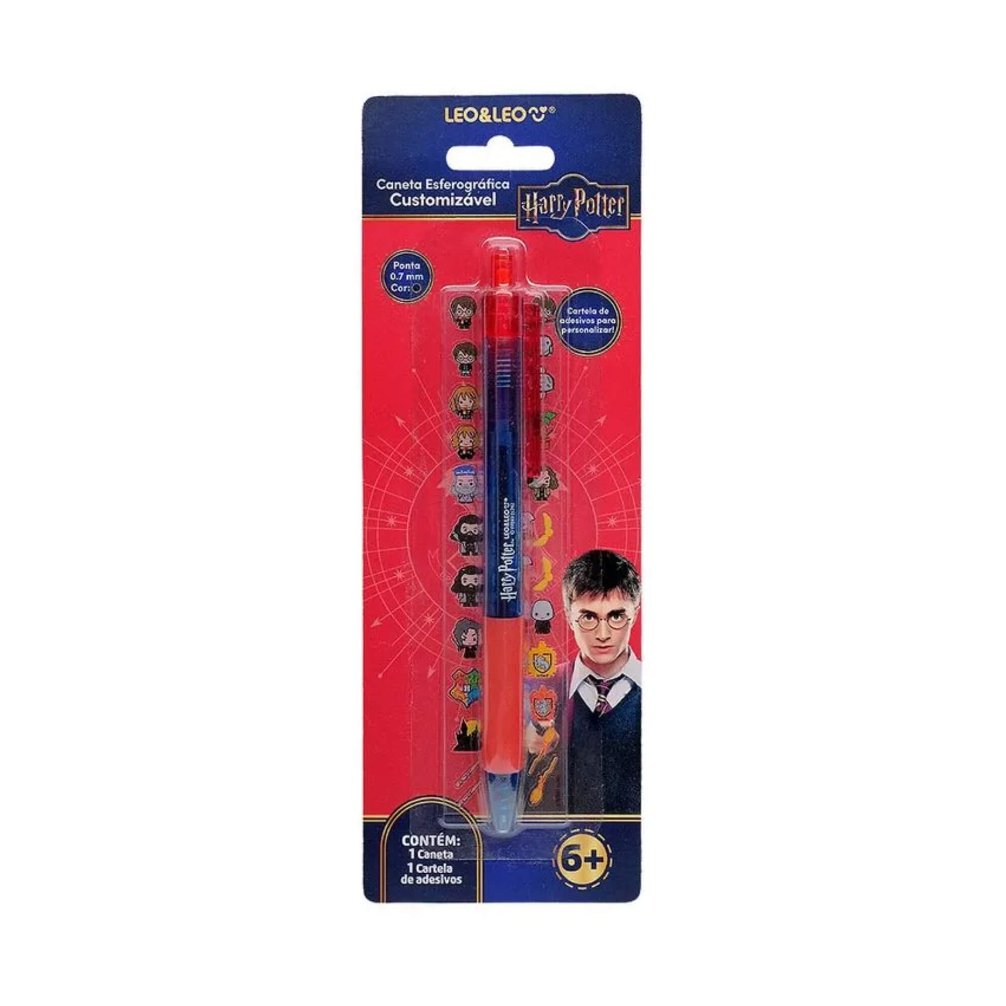 Caneta Esferográfica Customizável Harry Potter - Leonora 10747