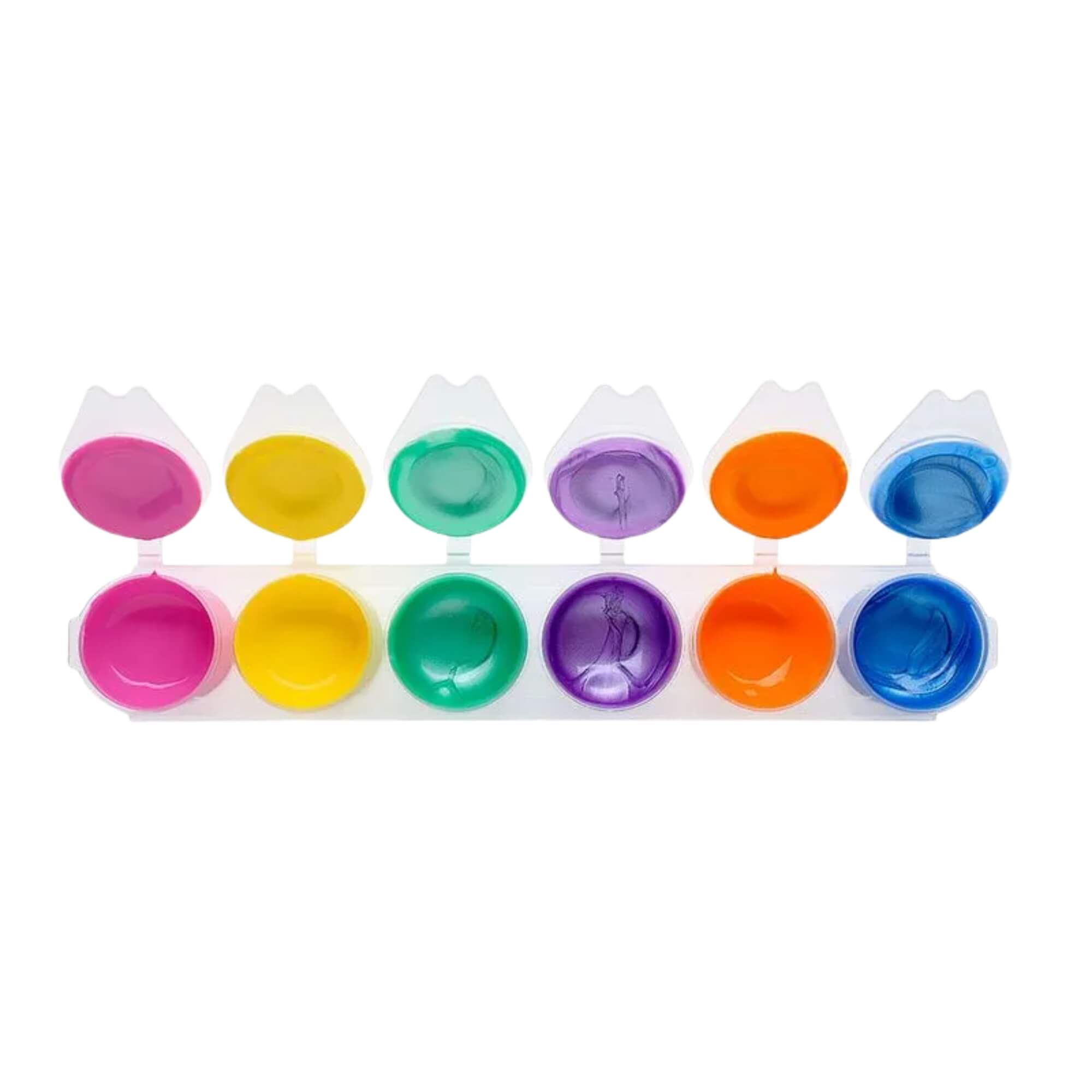 Tinta Guache Hello Kitty com Estojo 6 Cores 15ml - Leonora 10763