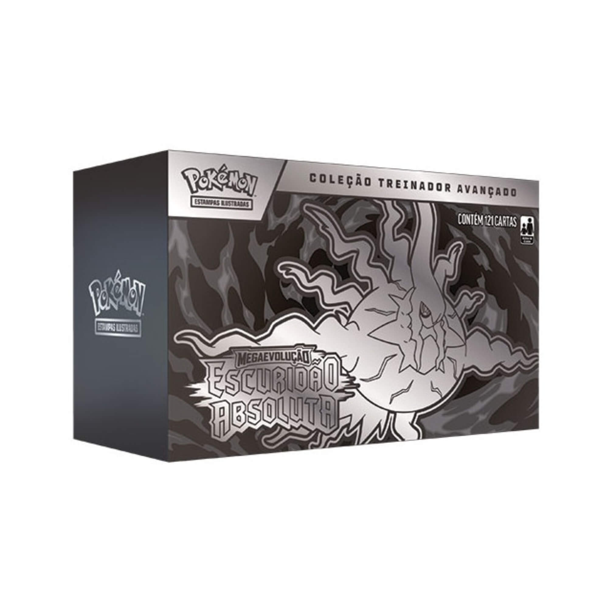 Box Pokemon Treinador Avançado ME05 Escuridão Absoluta Copag - 36908