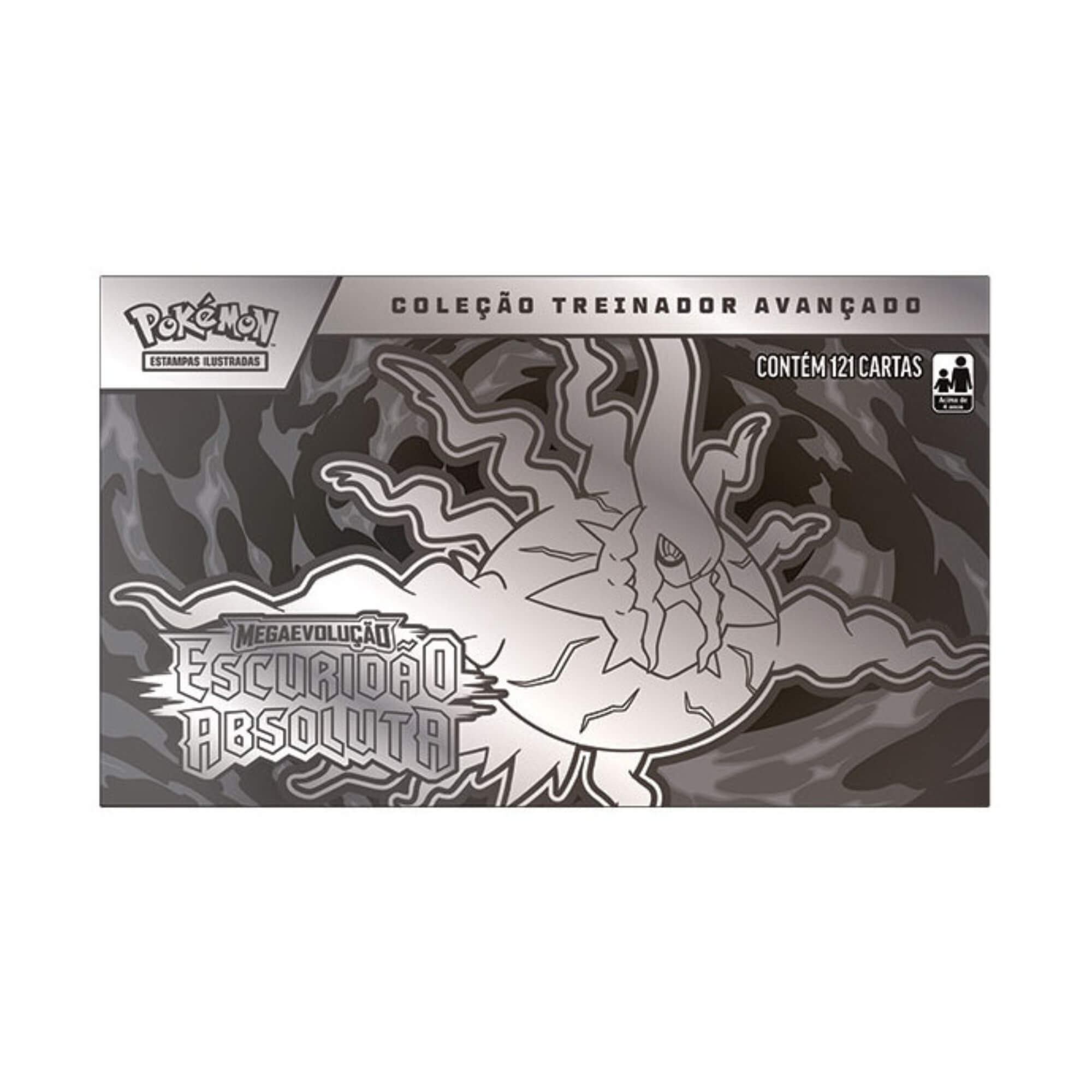 Box Pokemon Treinador Avançado ME05 Escuridão Absoluta Copag - 36908
