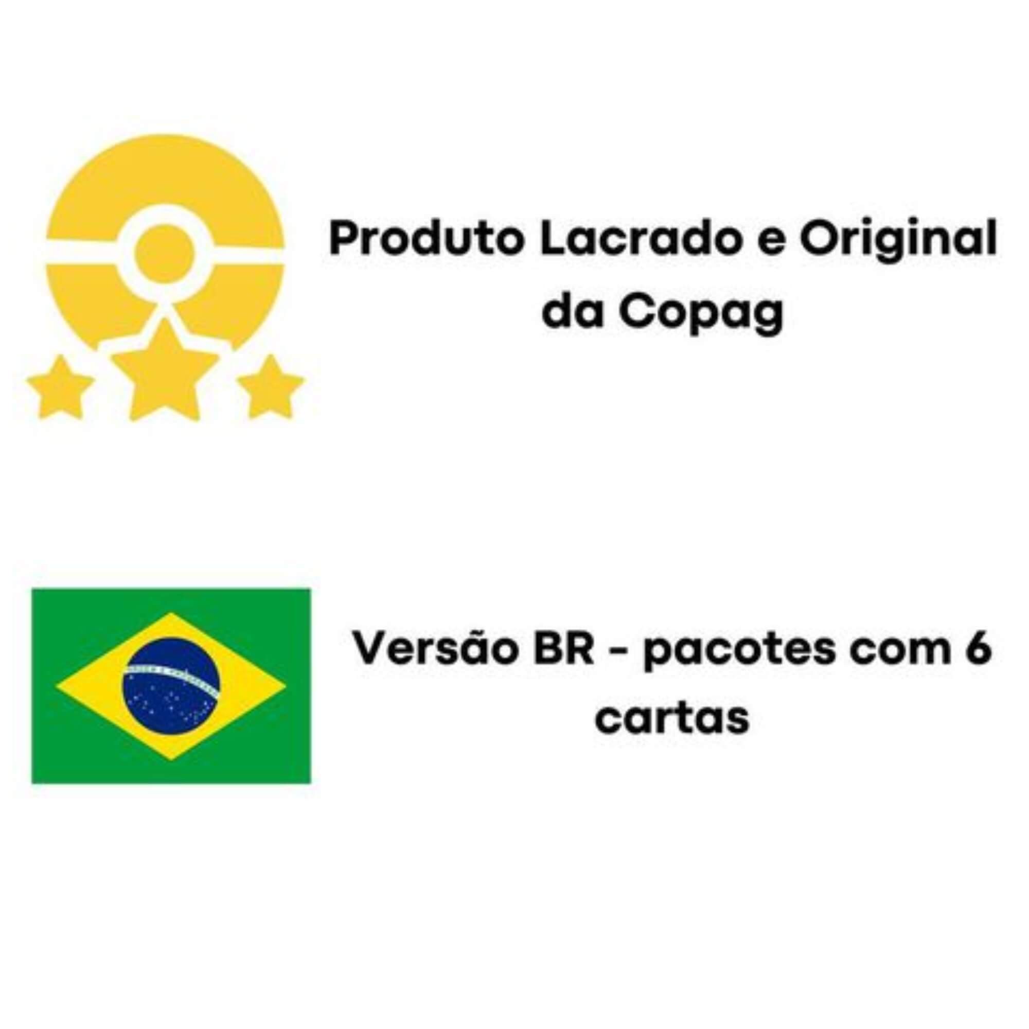 Box Pokemon Treinador Avançado ME05 Escuridão Absoluta Copag - 36908
