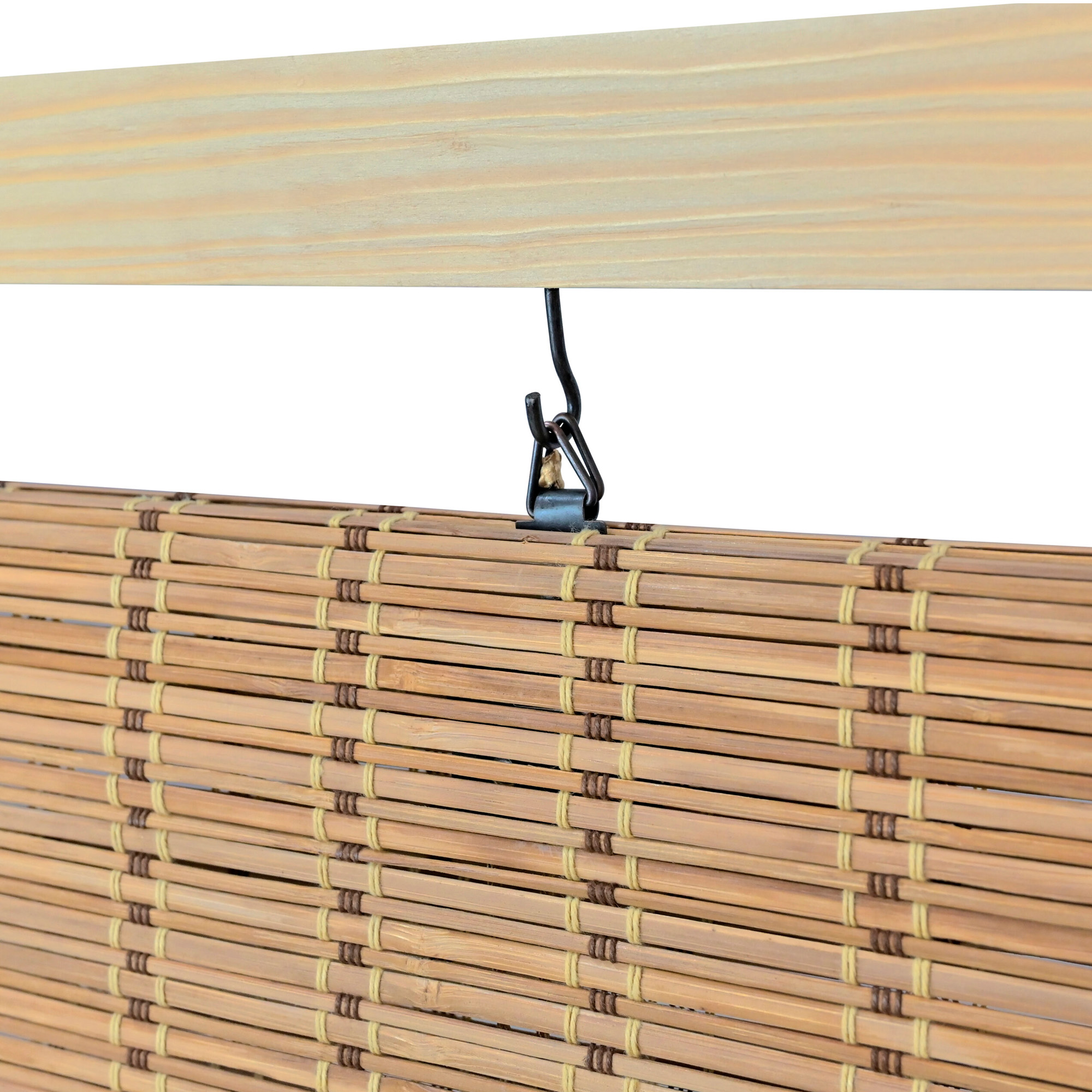 Persiana Rolo Bambu Bauhaus 160X160 Haya Instalação Fácil Casa e Escritório Evolux - N2303543