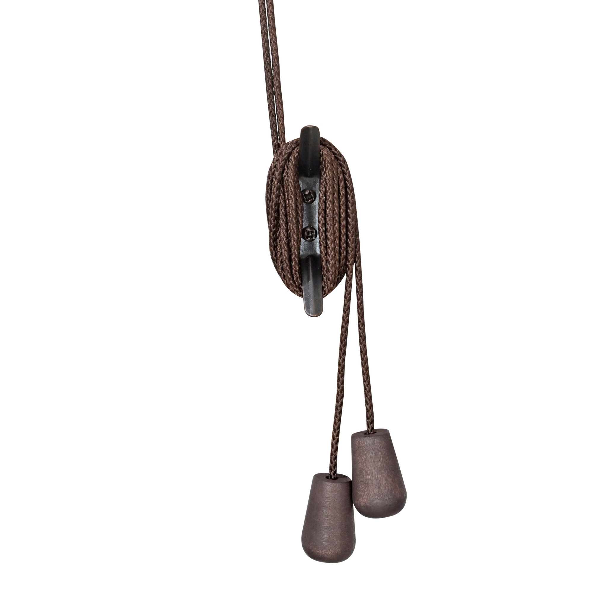 Persiana Rolo Bambu Bauhaus 140X160 Nogueira Instalação Fácil Casa e Escritório Evolux - DBE02967
