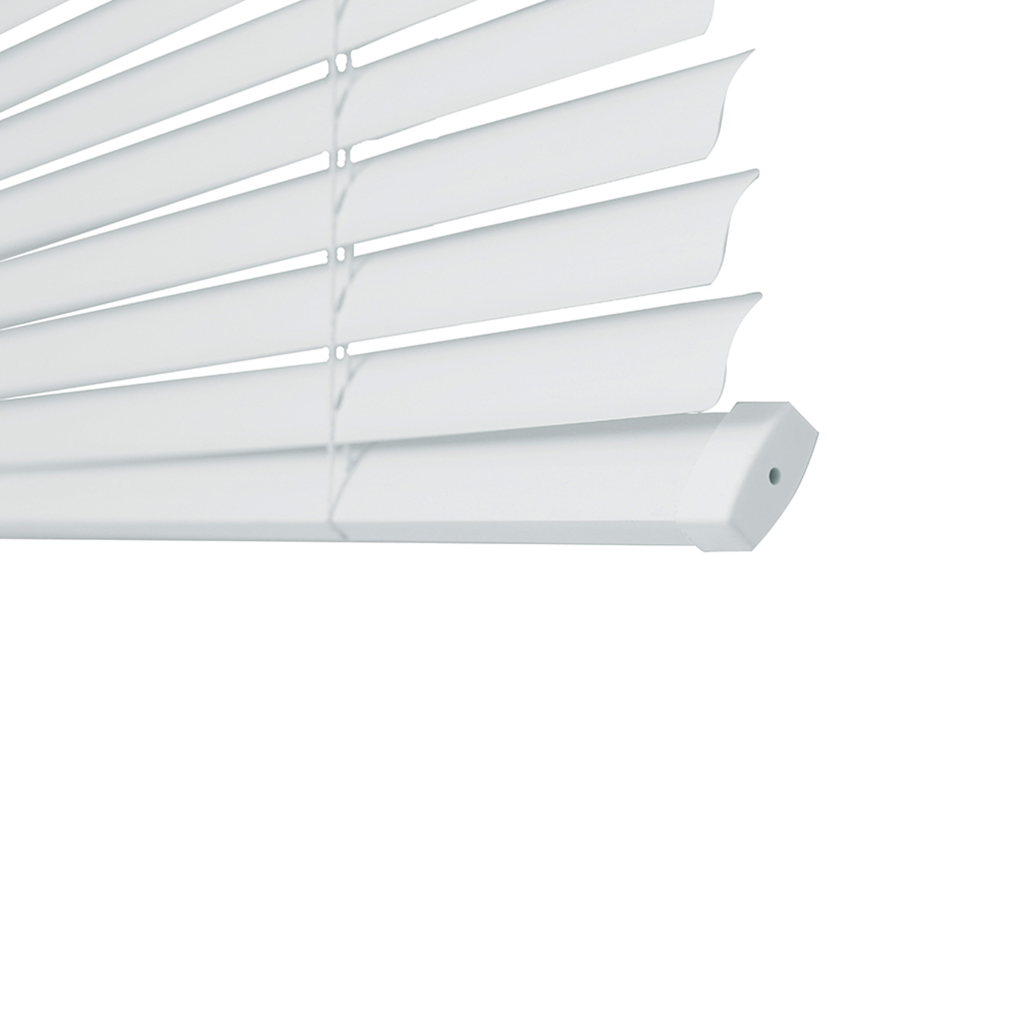 Persiana Horizontal OFF Full PVC 25mm 118x130cm Branca Evolux - D148033AON