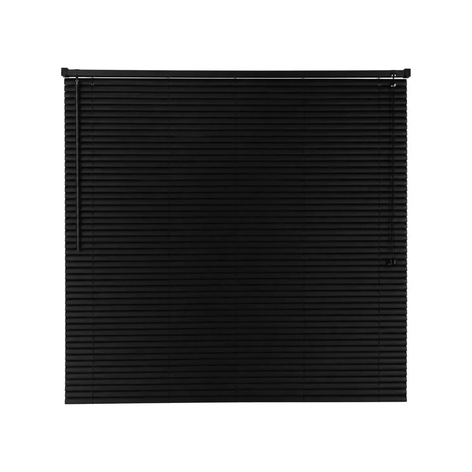 Persiana Horizontal Off PVC 25mm 120x130 cor Preta Conthey Evolux - D148033CON