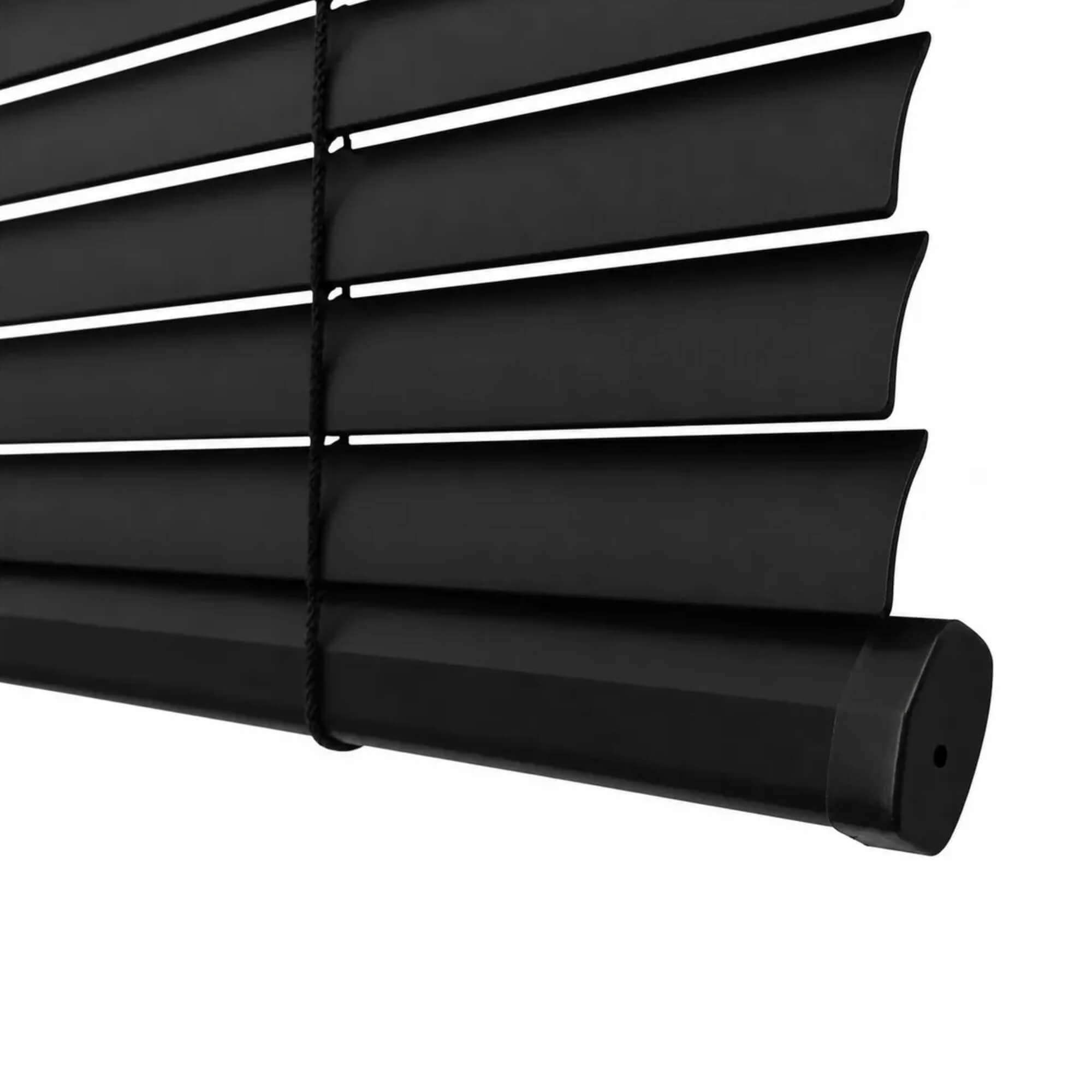 Persiana Horizontal Off PVC 25mm 120x130 cor Preta Conthey Evolux - D148033CON