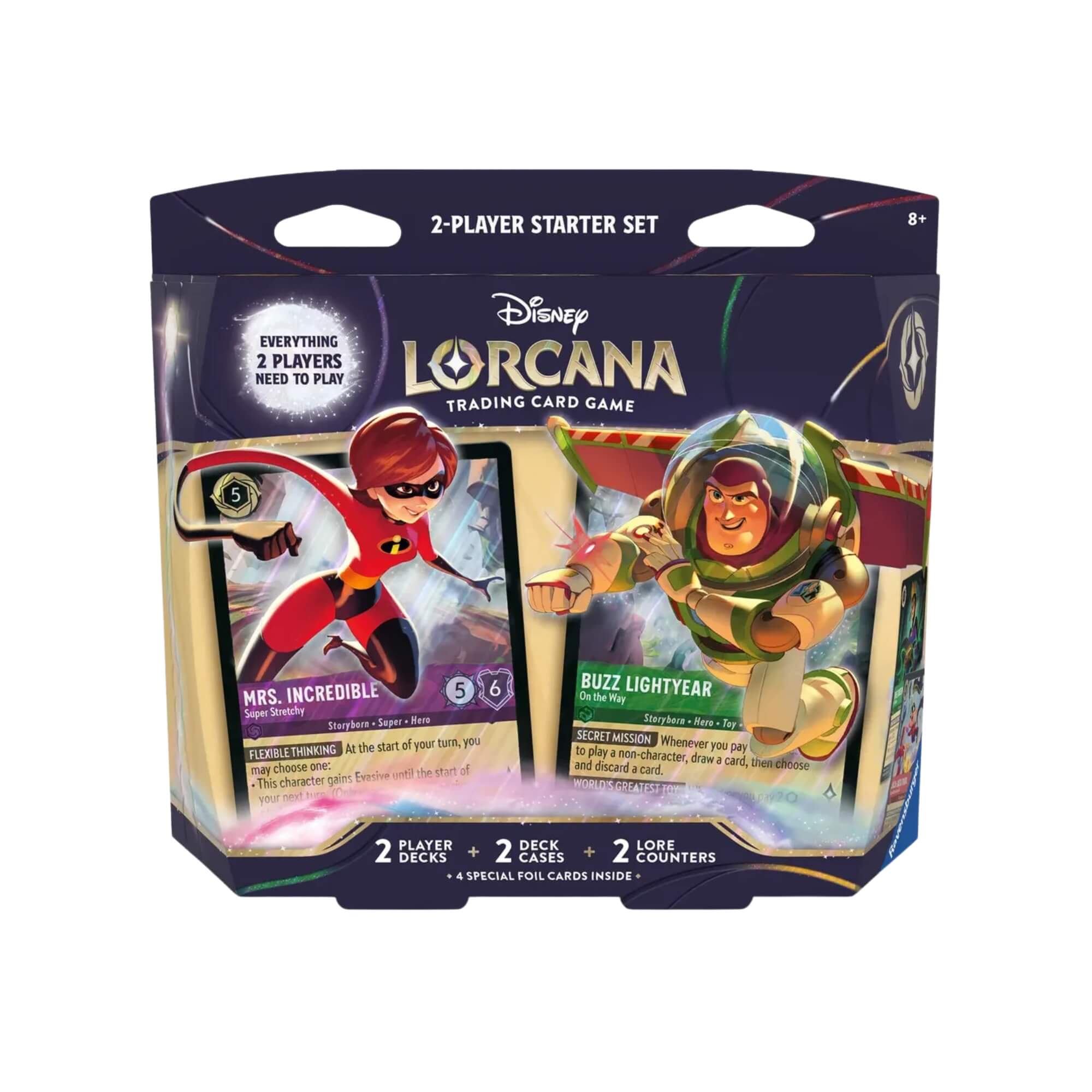 Lorcana 2-Player Starter Deck Disney Set 12 Copag - 83616