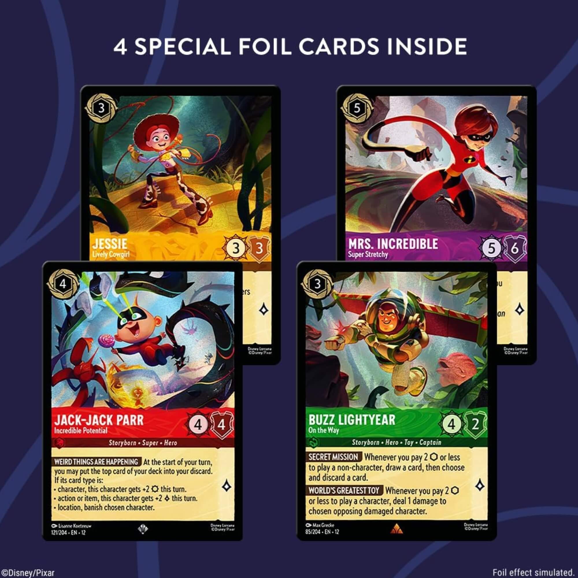 Lorcana 2-Player Starter Deck Disney Set 12 Copag - 83616