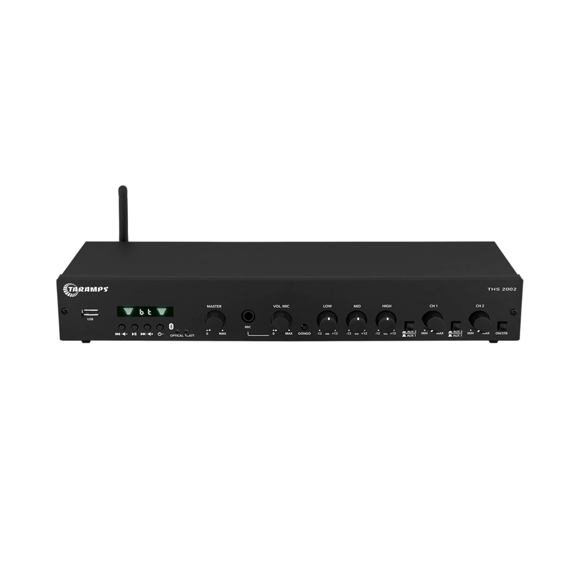 Amplificador Receiver Multicanal THS 2002 p/ Som Ambiente (2 x 100W 2 OHMS) Taramps - 902497